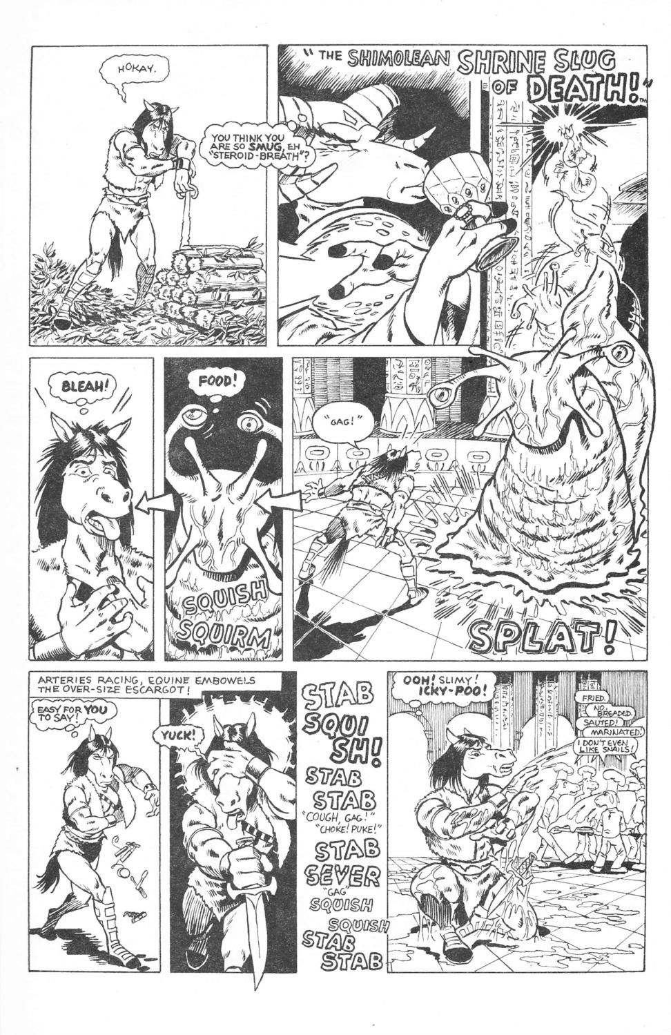 Read online Equine, The Uncivilized comic -  Issue #1 - 22