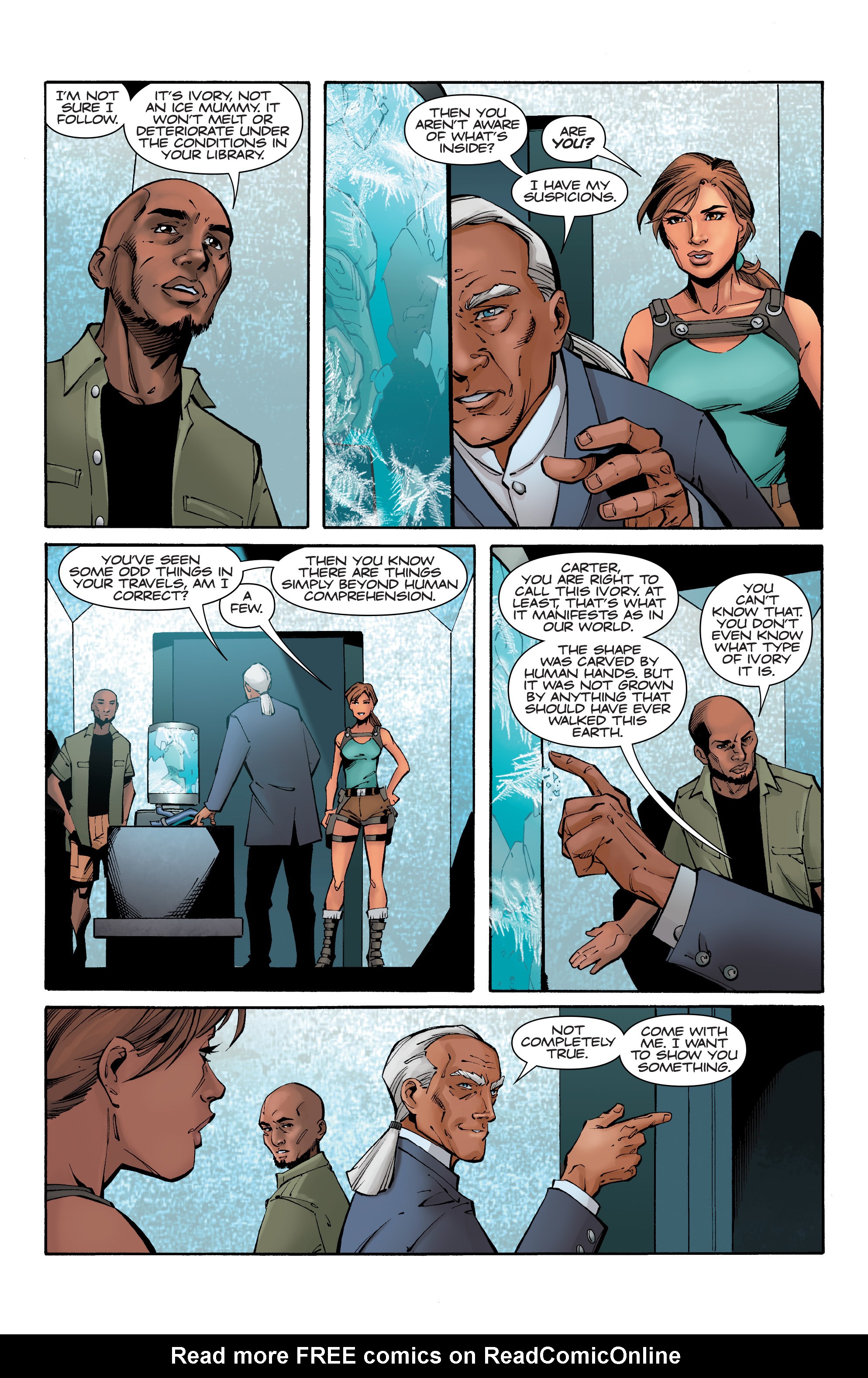 Read online Lara Croft and the Frozen Omen comic -  Issue #3 - 11