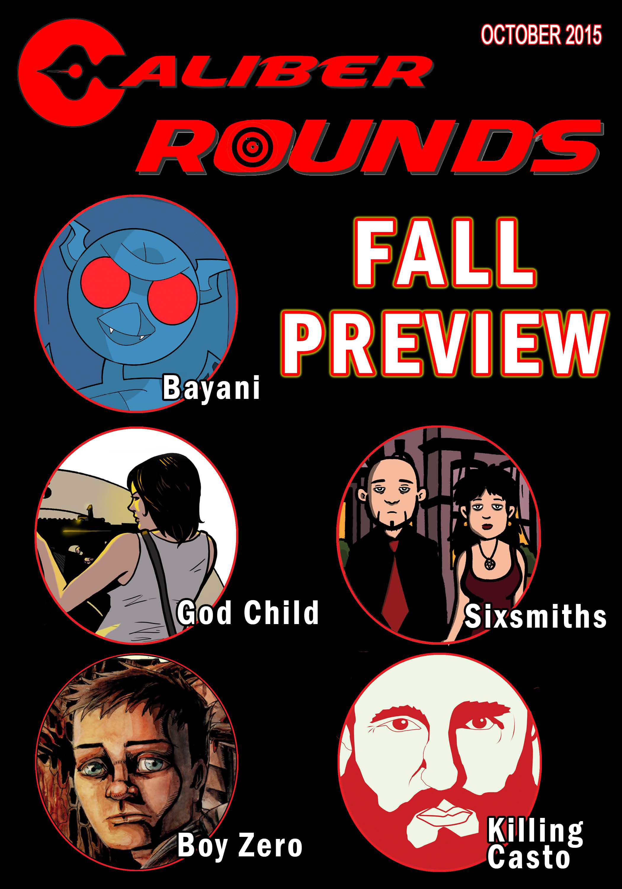 Read online Caliber Rounds comic -  Issue #4 - 1