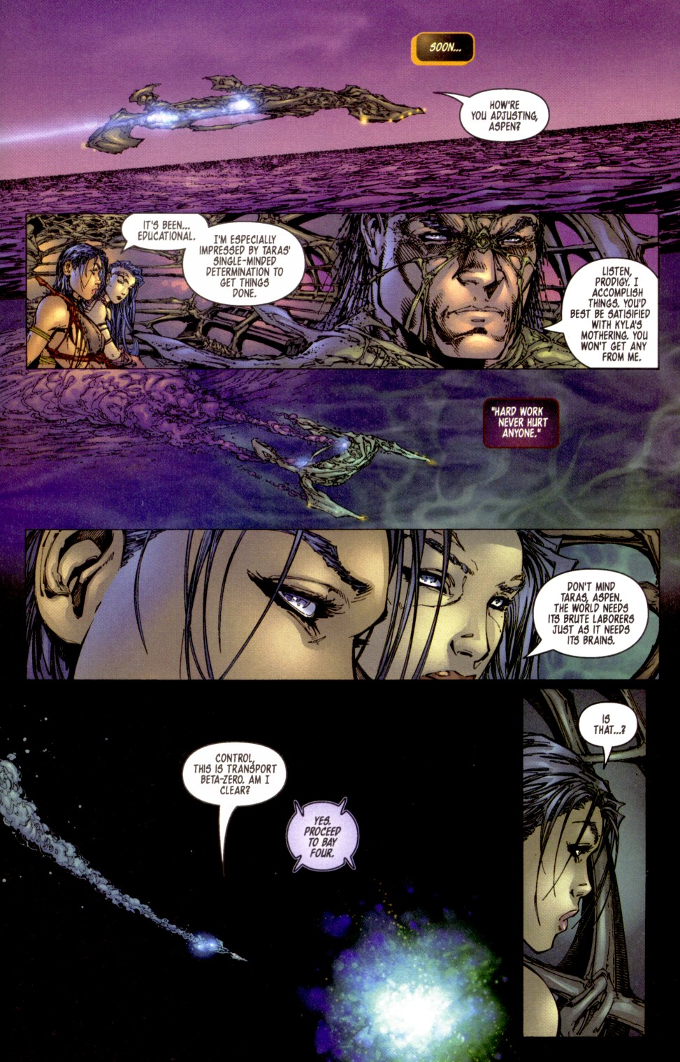 Read online Fathom (1998) comic -  Issue #6 - 19