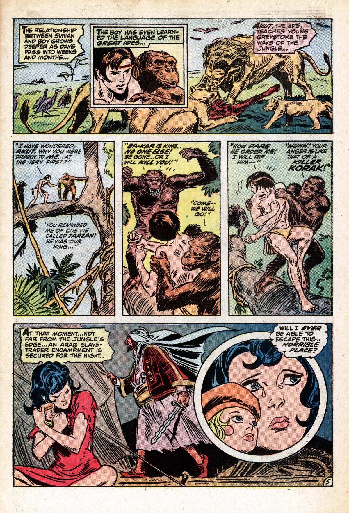 Read online Korak, Son of Tarzan (1972) comic -  Issue #49 - 9