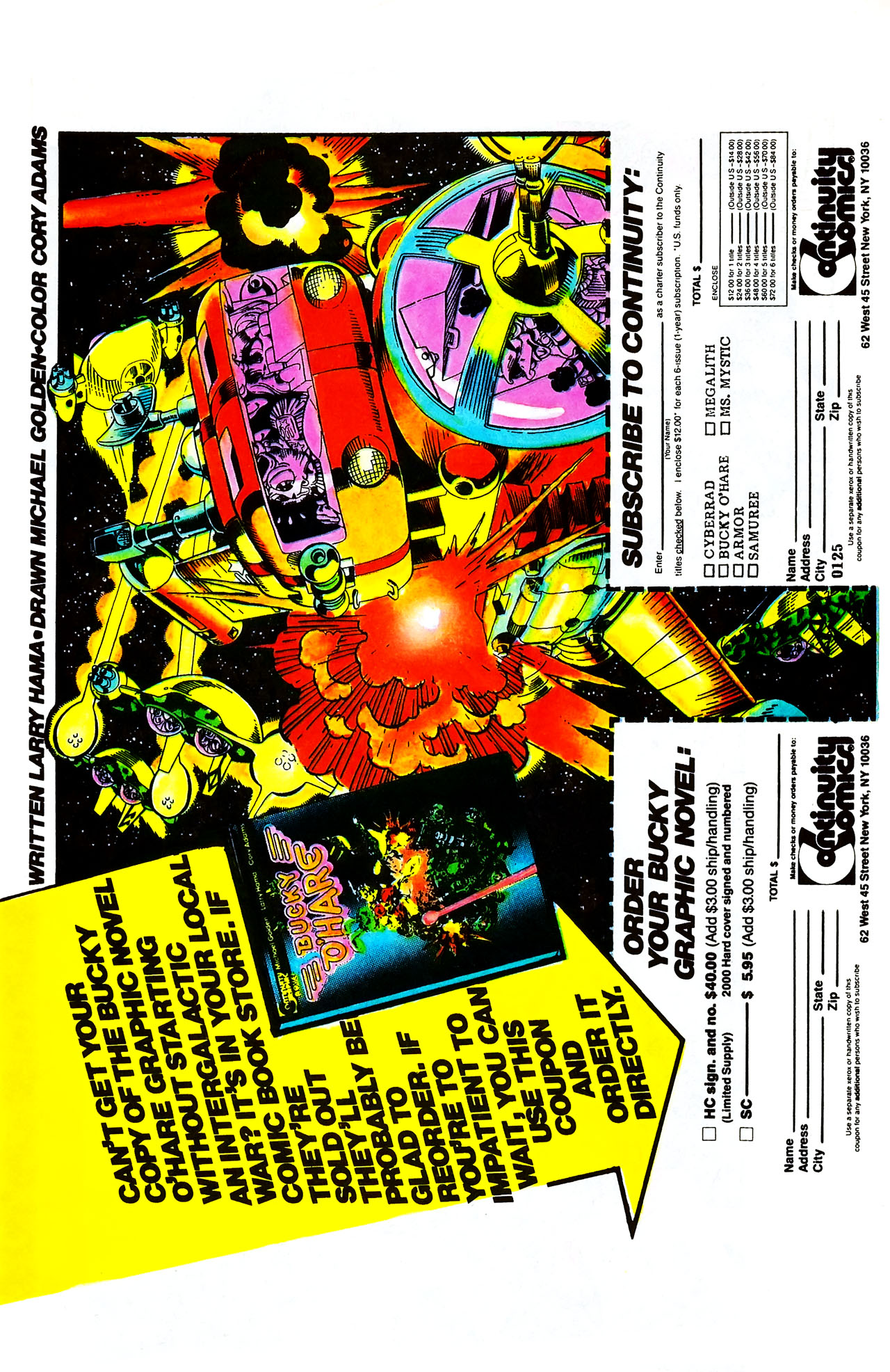 Read online Bucky O'Hare (1991) comic -  Issue #4 - 9
