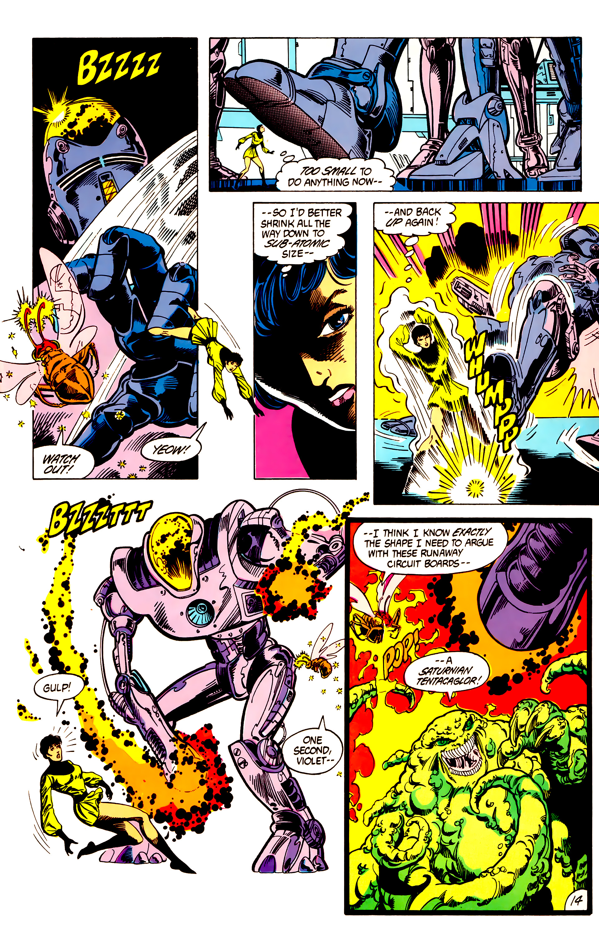Read online Legion of Super-Heroes (1984) comic -  Issue #7 - 16