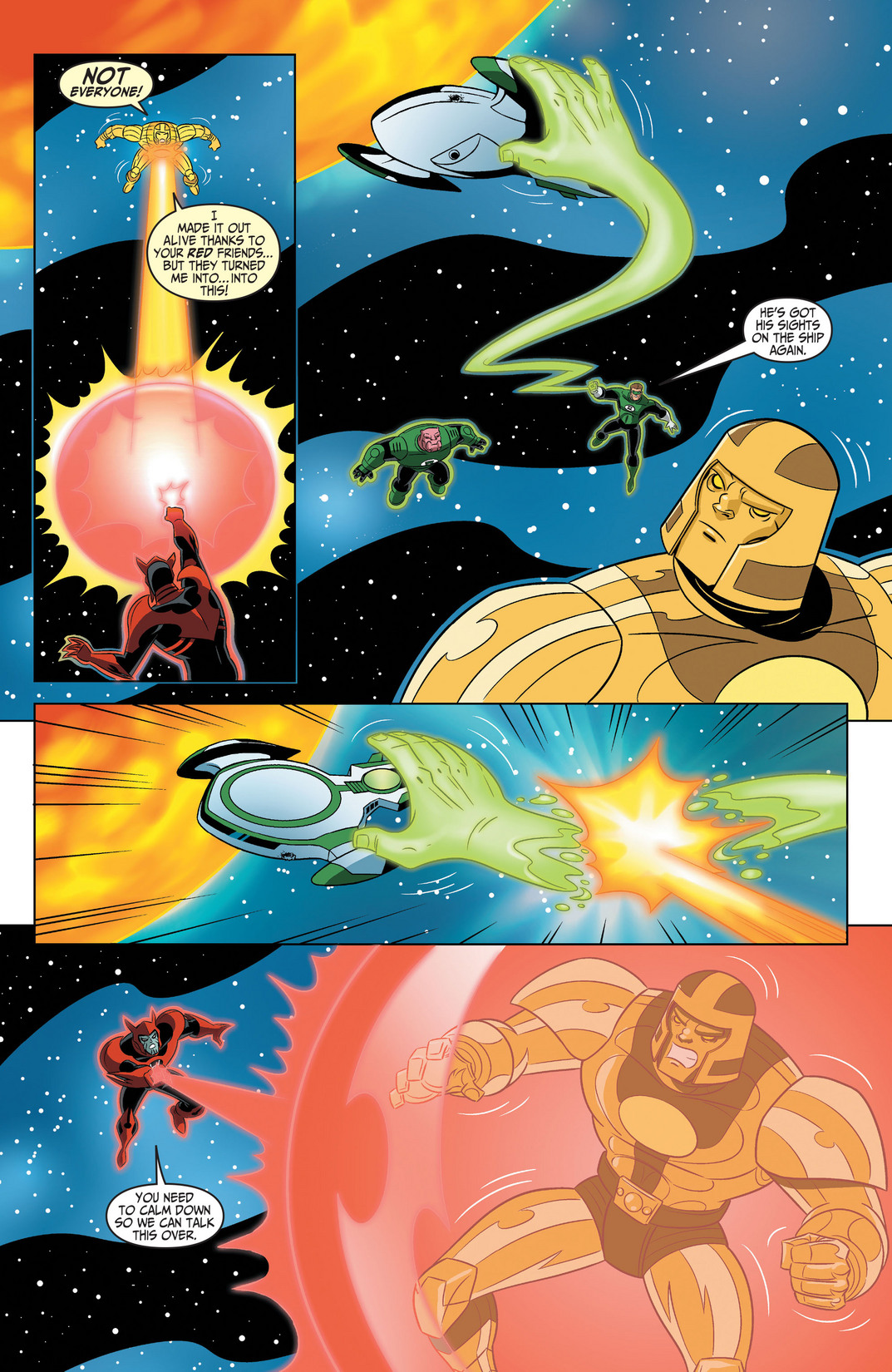 Read online Green Lantern: The Animated Series comic -  Issue #7 - 14
