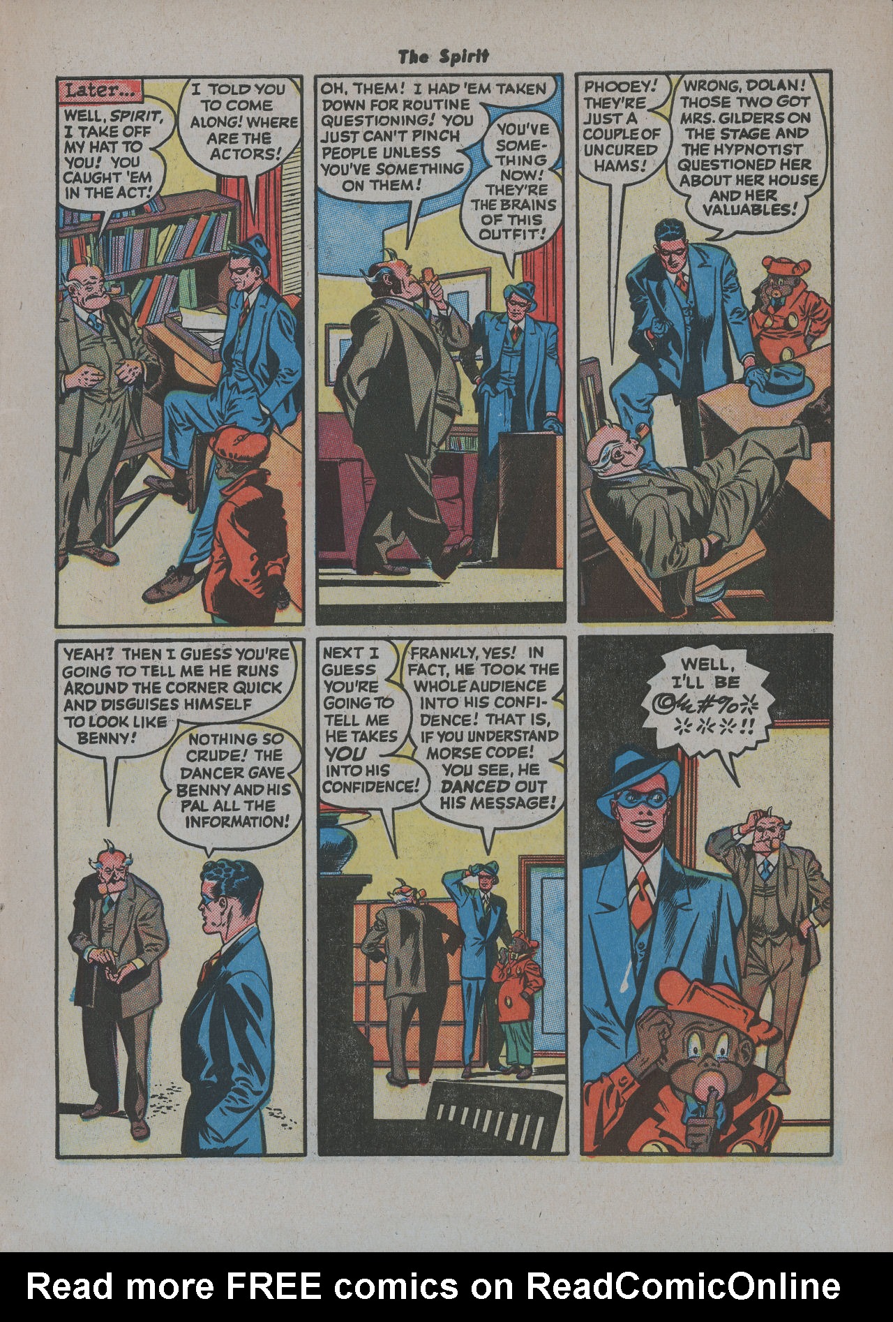 Read online The Spirit (1944) comic -  Issue #12 - 9