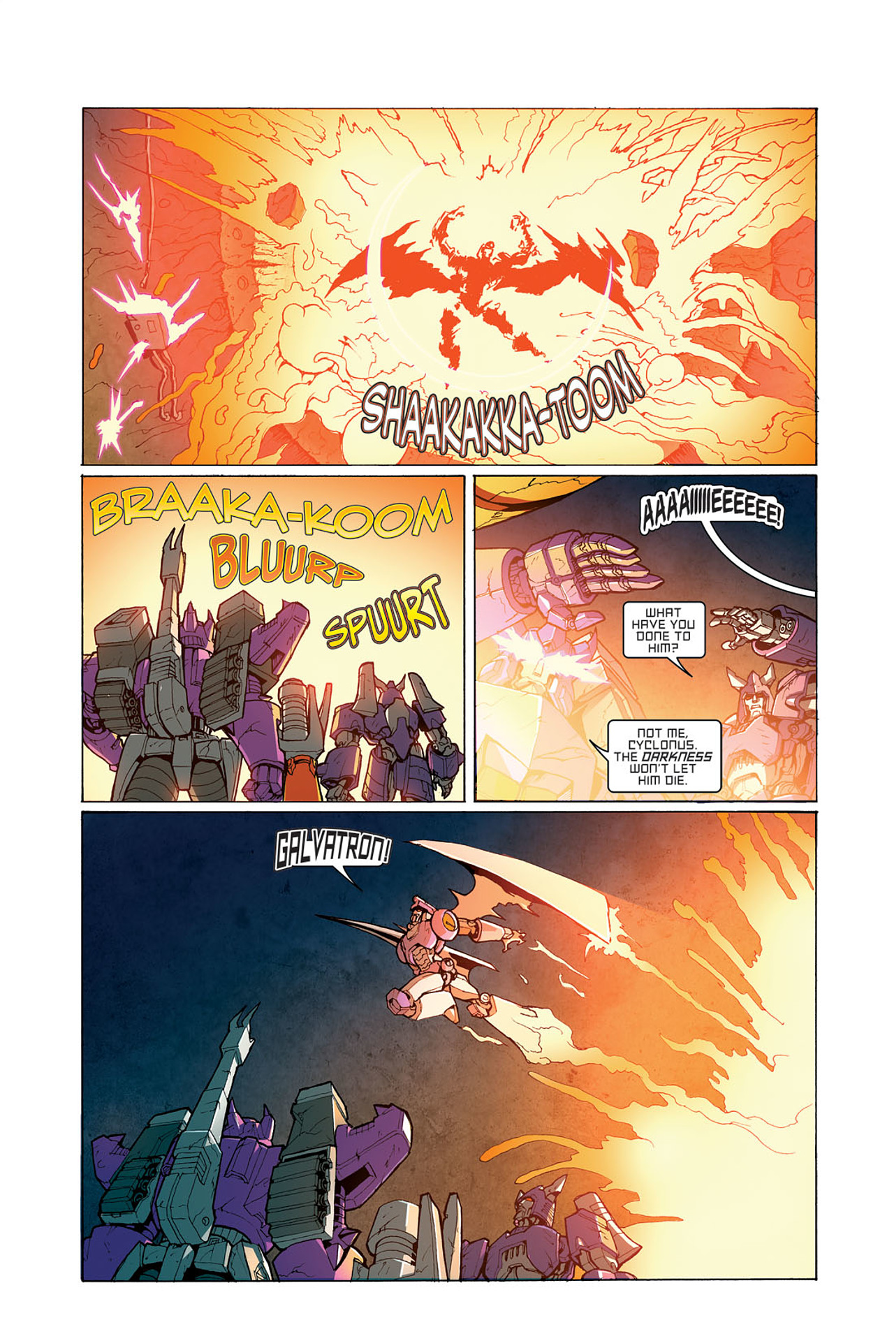 Read online The Transformers: All Hail Megatron comic -  Issue #14 - 19