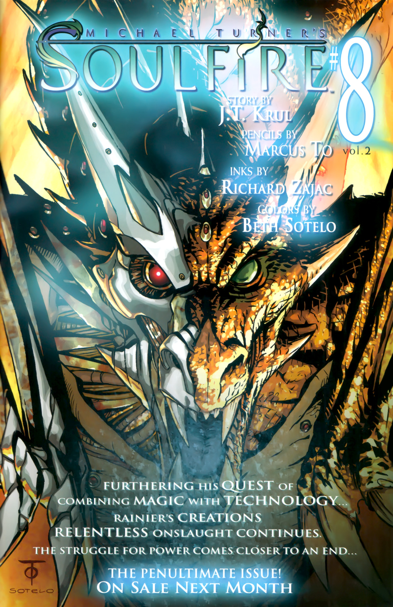 Read online Michael Turner's Soulfire (2009) comic -  Issue #7 - 29