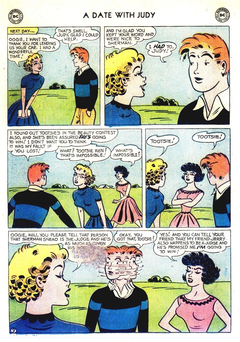 Read online A Date with Judy comic -  Issue #66 - 11