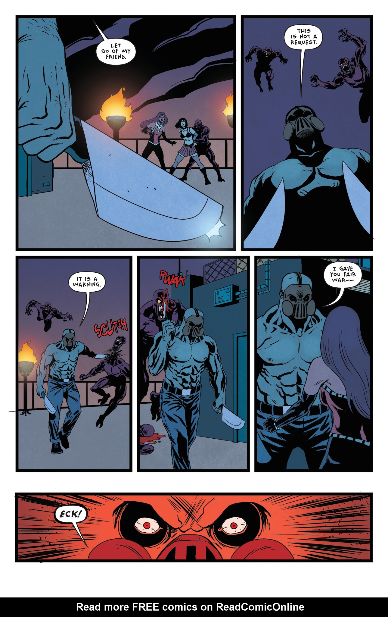 Read online Hack/Slash vs. Vampirella comic -  Issue #5 - 10