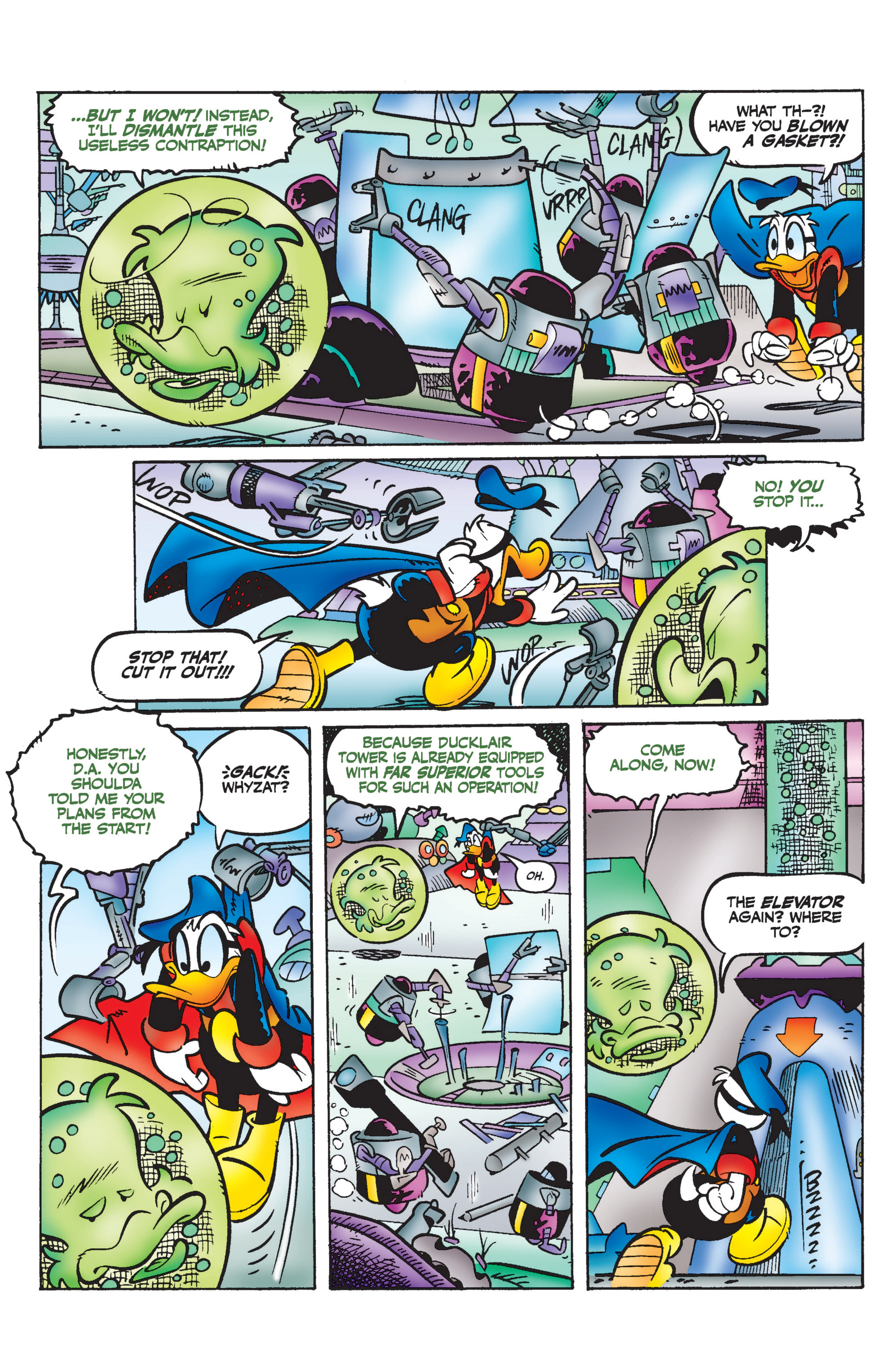 Read online Duck Avenger comic -  Issue #4 - 10