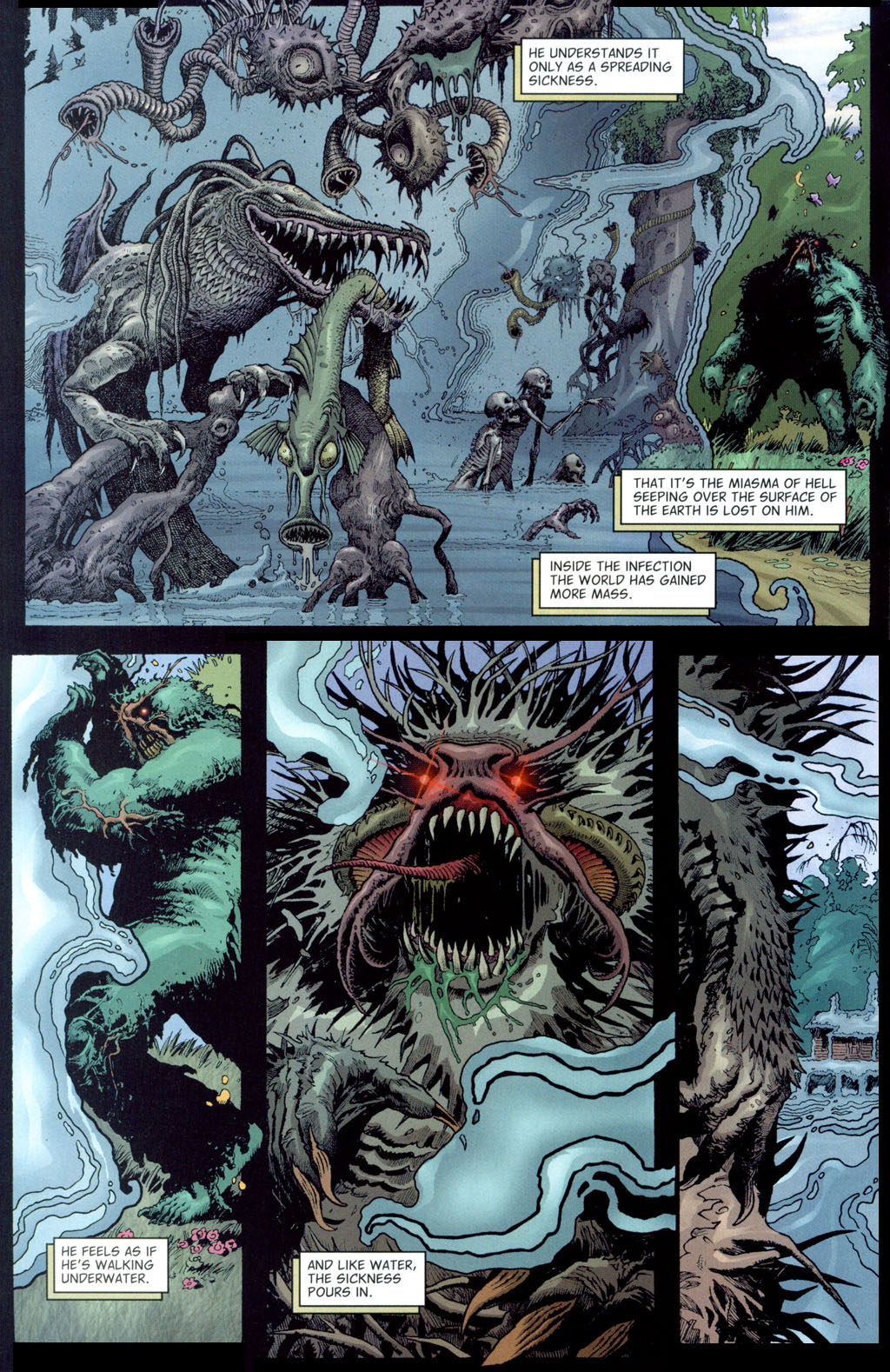 Read online Swamp Thing (2004) comic -  Issue #10 - 16