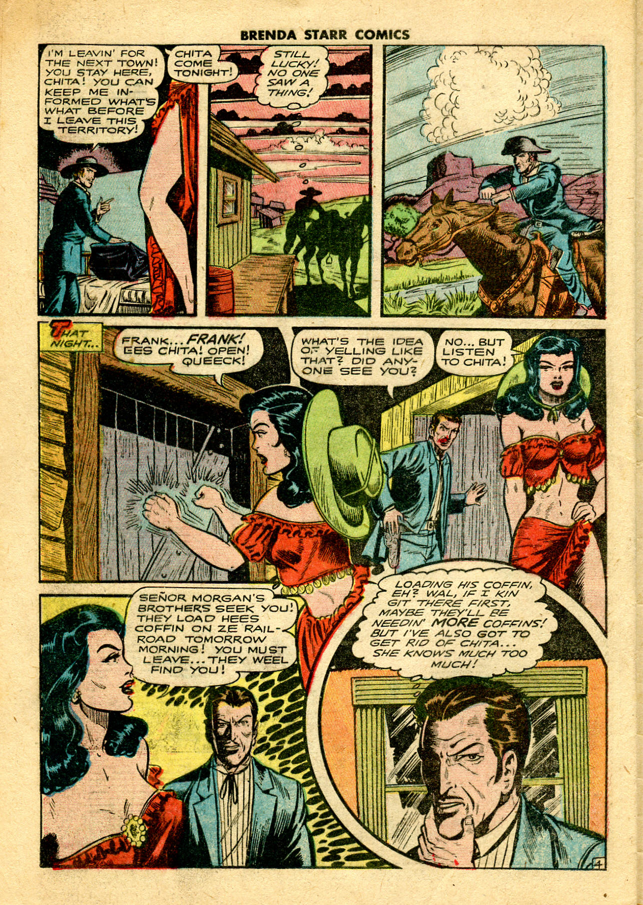 Read online Brenda Starr (1948) comic -  Issue #5 - 32