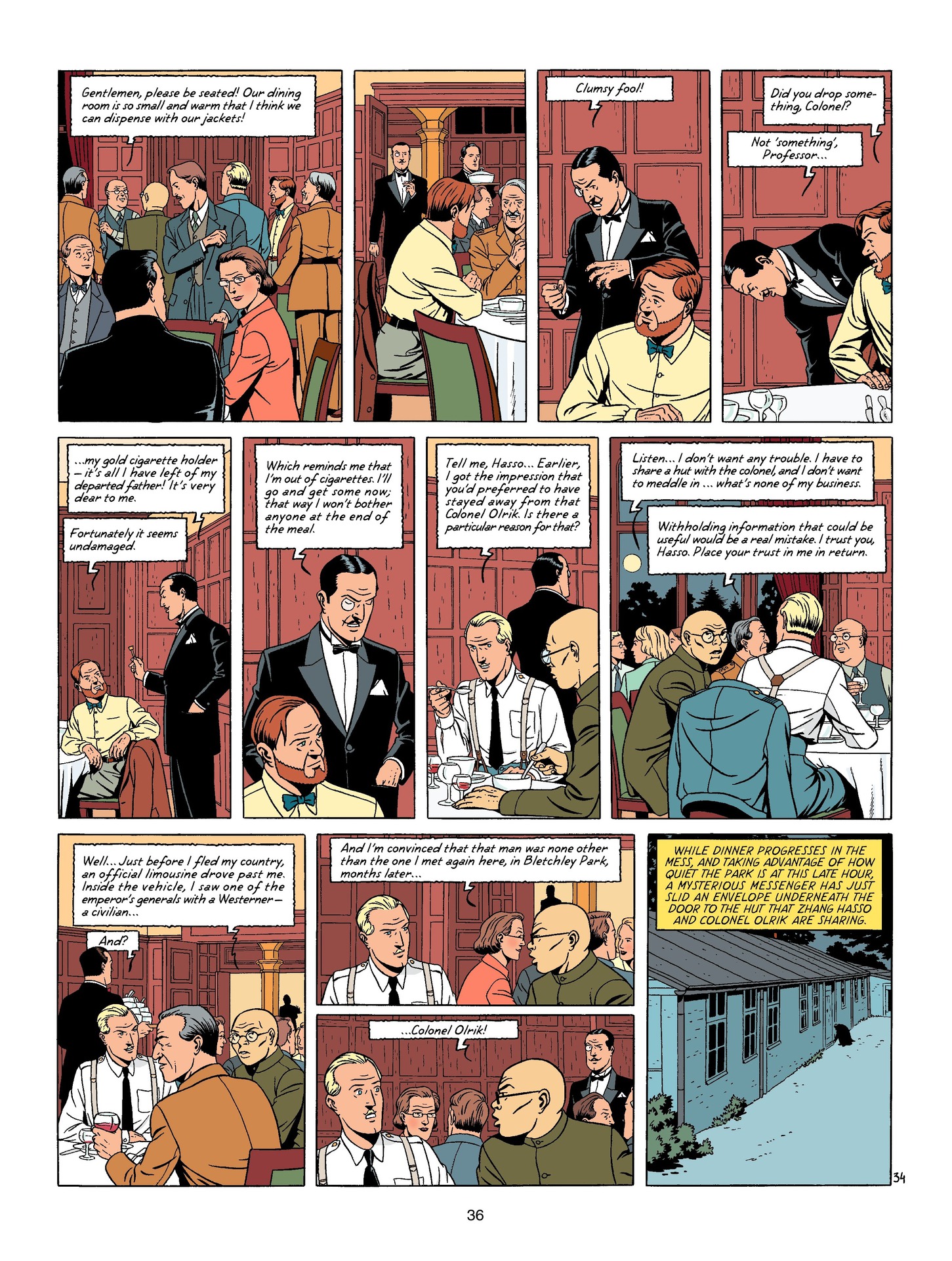 Read online Blake & Mortimer comic -  Issue #21 - 36