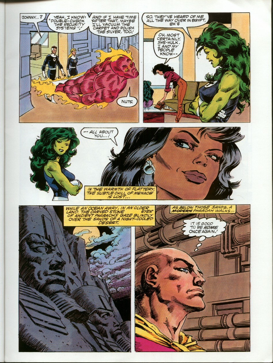 Read online Marvel Graphic Novel comic -  Issue #17 - Revenge of the Living Monolith - 23