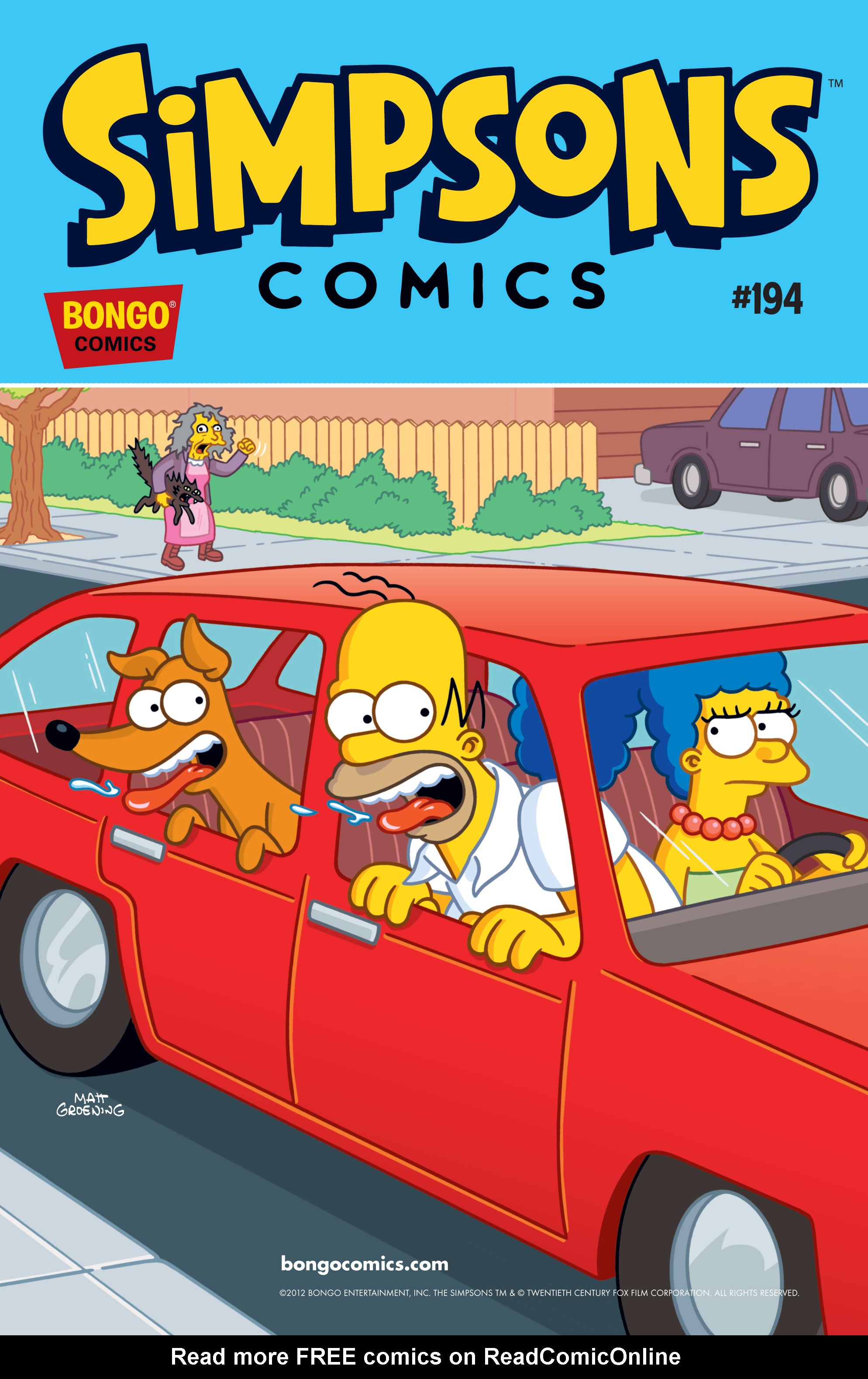 Read online Simpsons Comics comic -  Issue #194 - 1