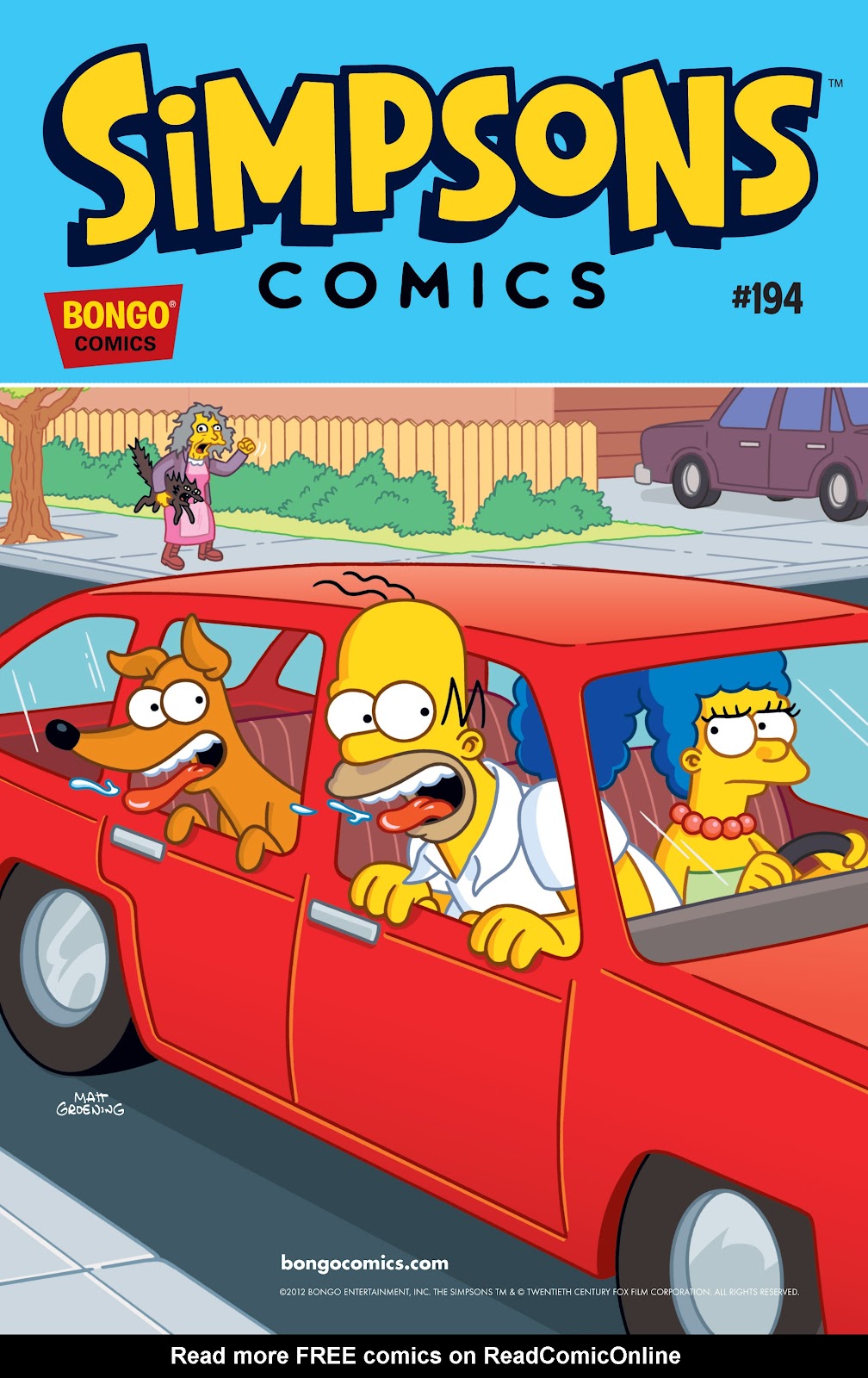 Simpsons Comics issue 194 - Page 1