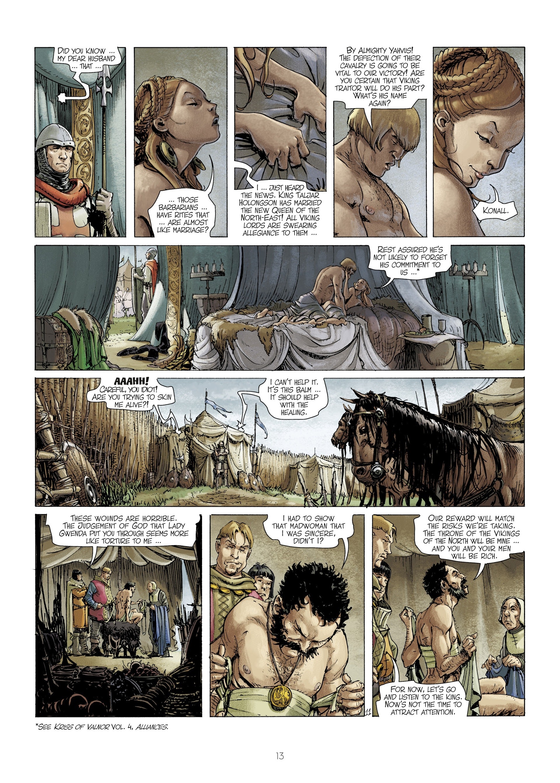 Read online Kriss of Valnor: Red as the Raheborg comic -  Issue # Full - 15