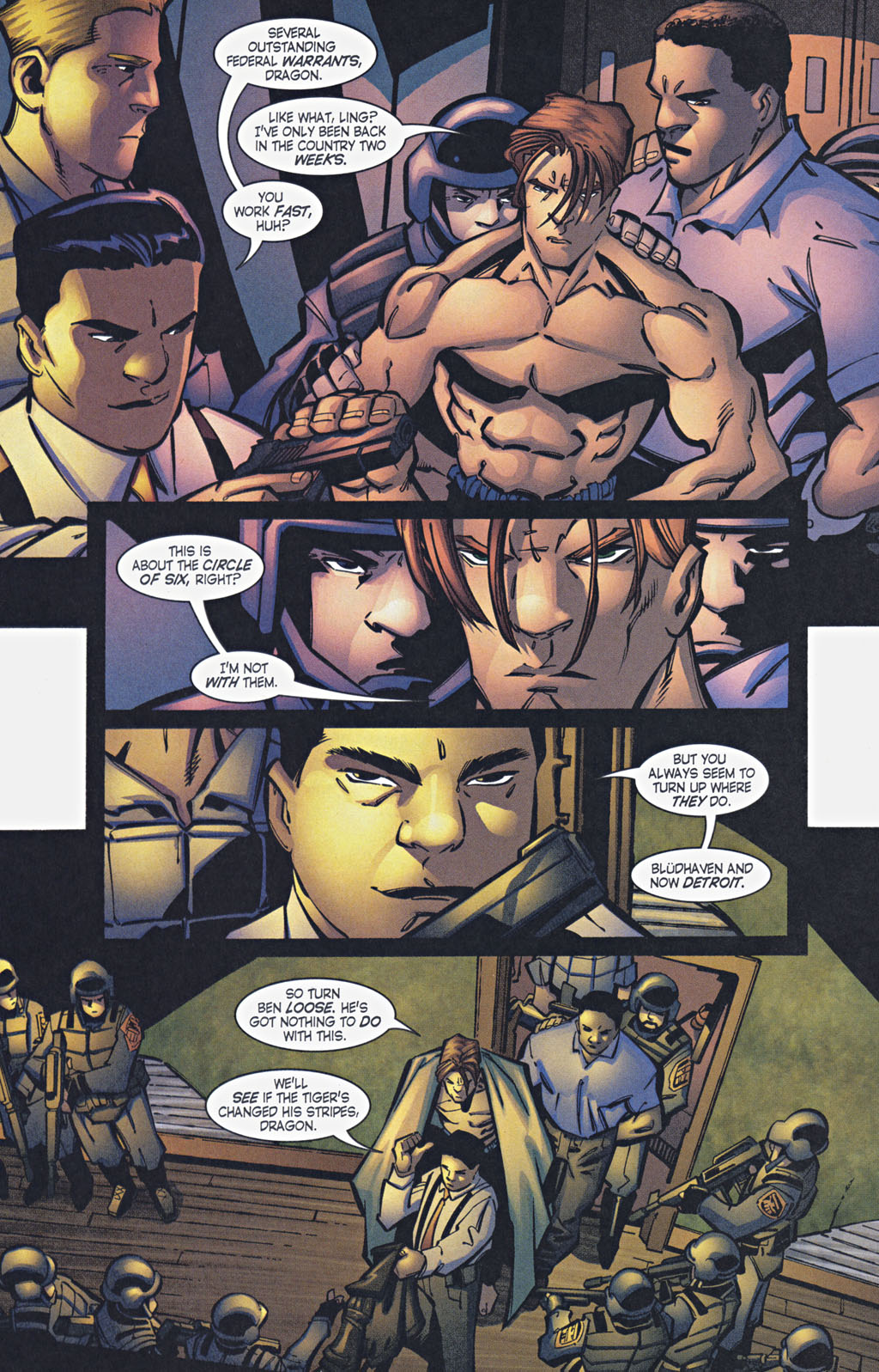Read online Richard Dragon comic -  Issue #5 - 4