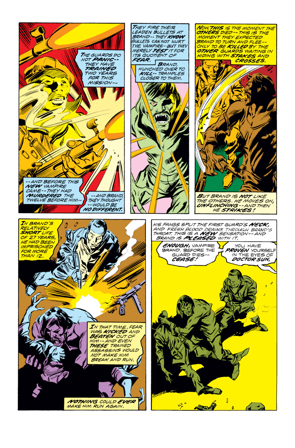 Read online Tomb of Dracula (1972) comic -  Issue #17 - 10