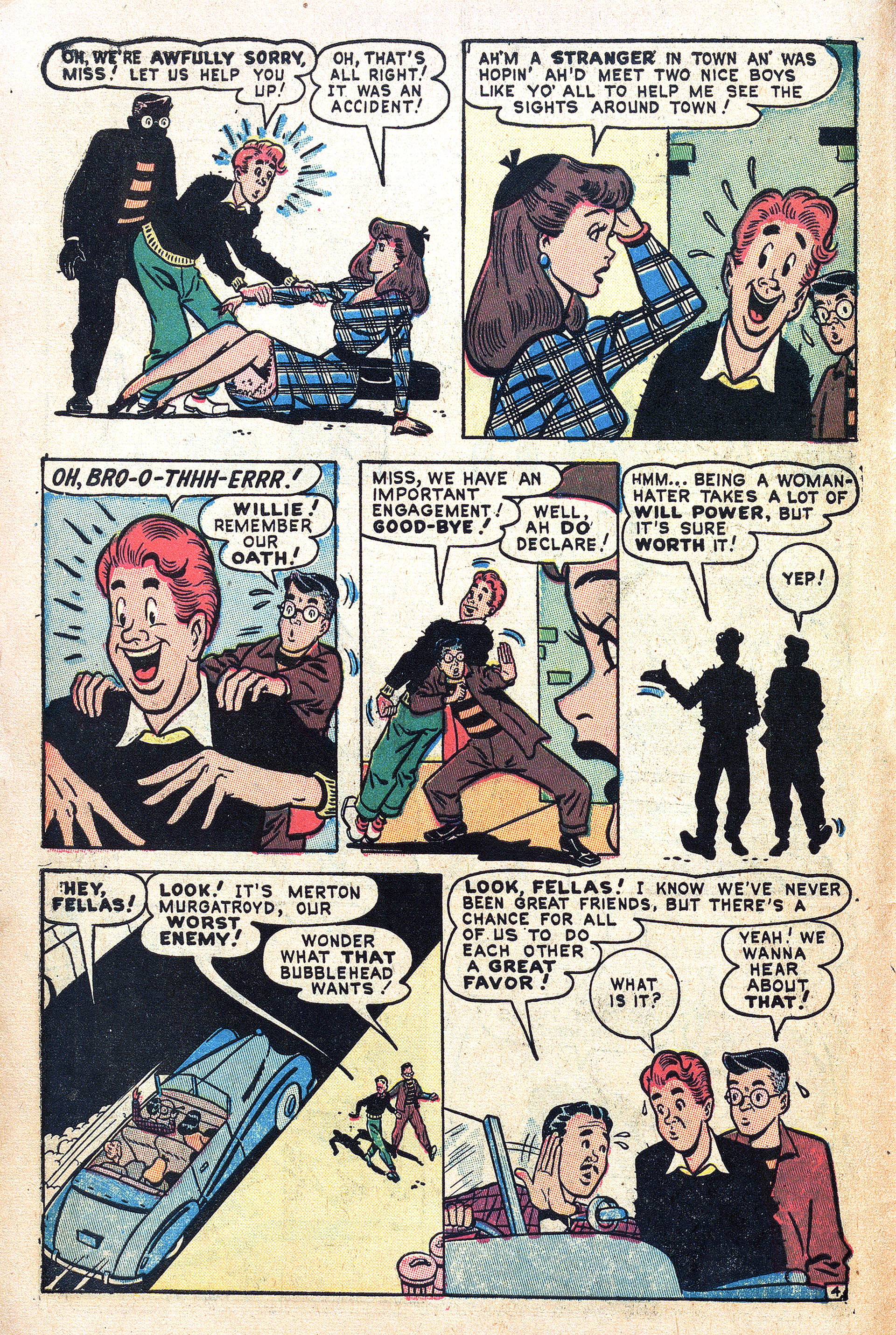 Read online Willie Comics (1946) comic -  Issue #9 - 14