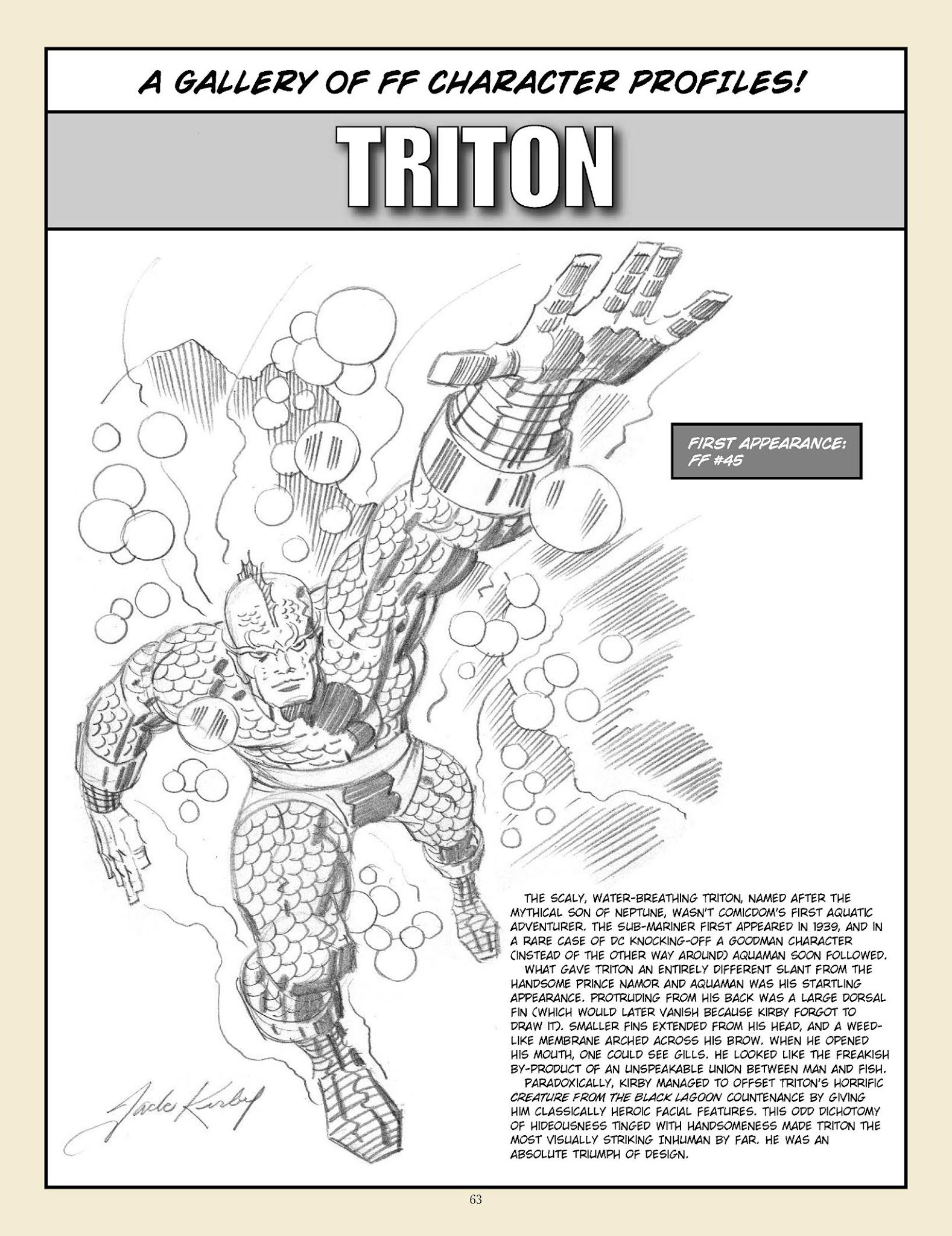 Read online The Jack Kirby Collector comic -  Issue #58 - 65