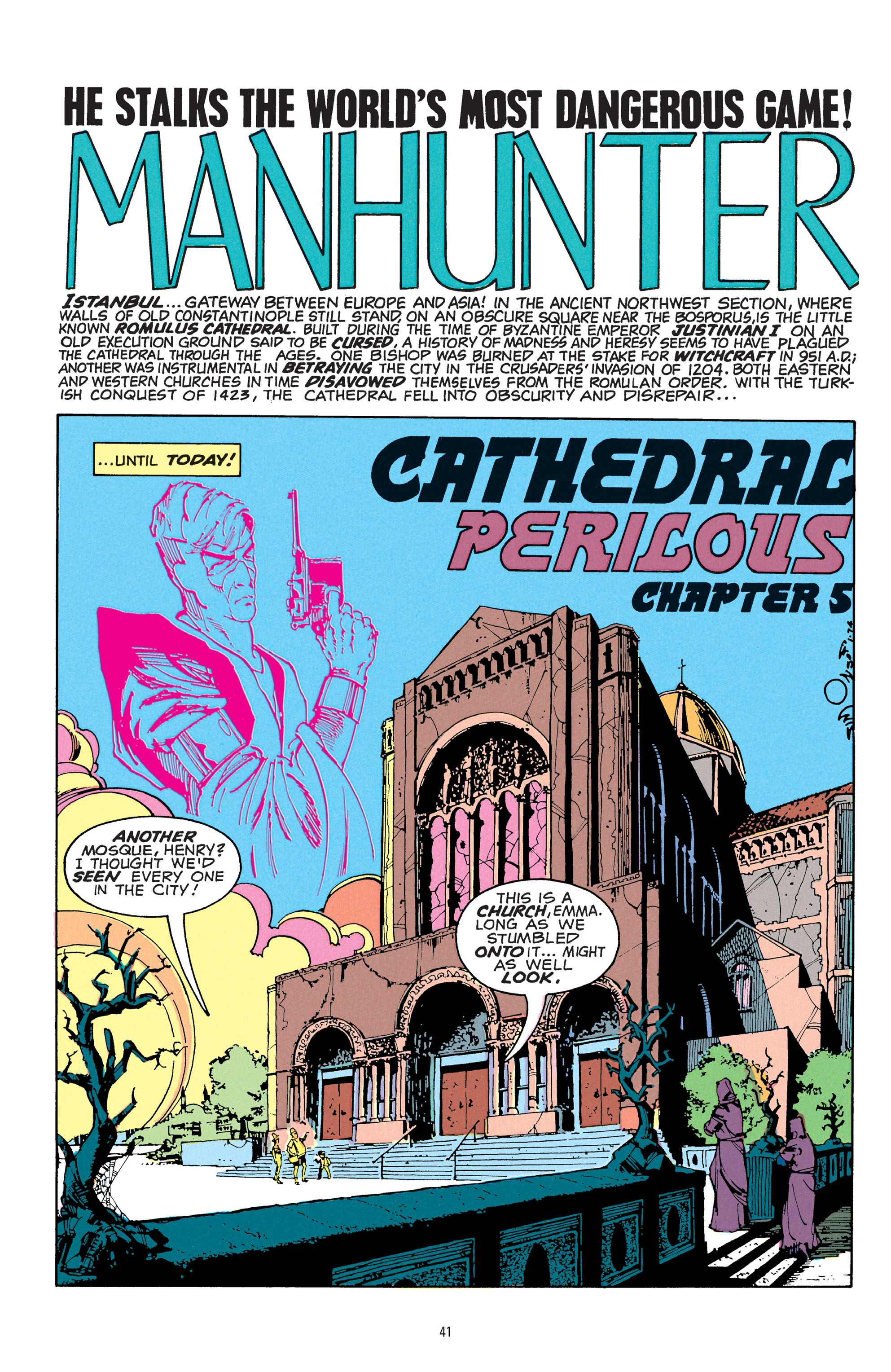 Read online Manhunter by Archie Goodwin and Walter Simonson Deluxe Edition comic -  Issue # TPB - 41