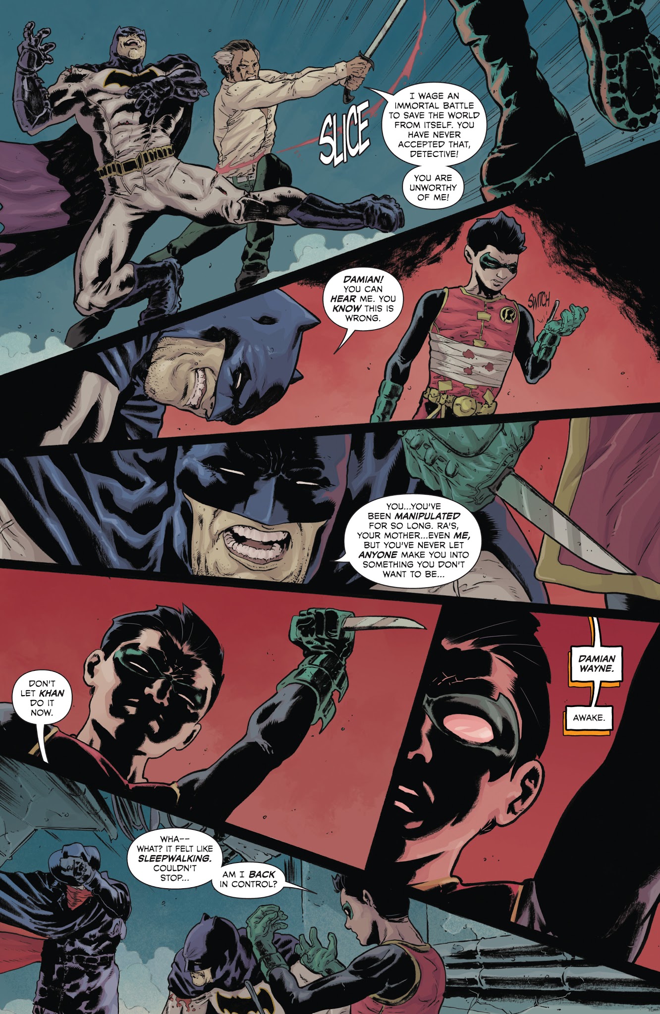 Read online The Shadow/Batman comic -  Issue #6 - 16