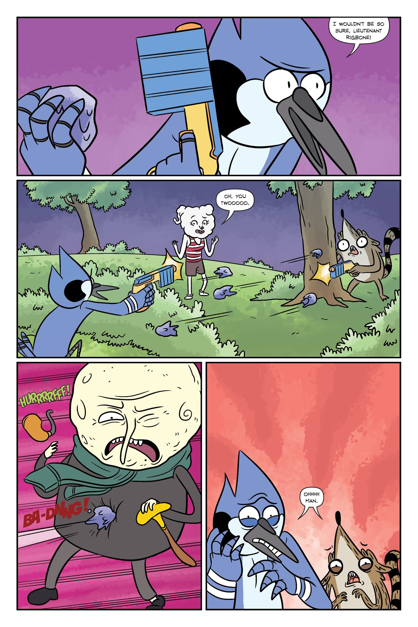 Read online Regular Show: Noir Means Noir, Buddy comic -  Issue # TPB (Part 2) - 56