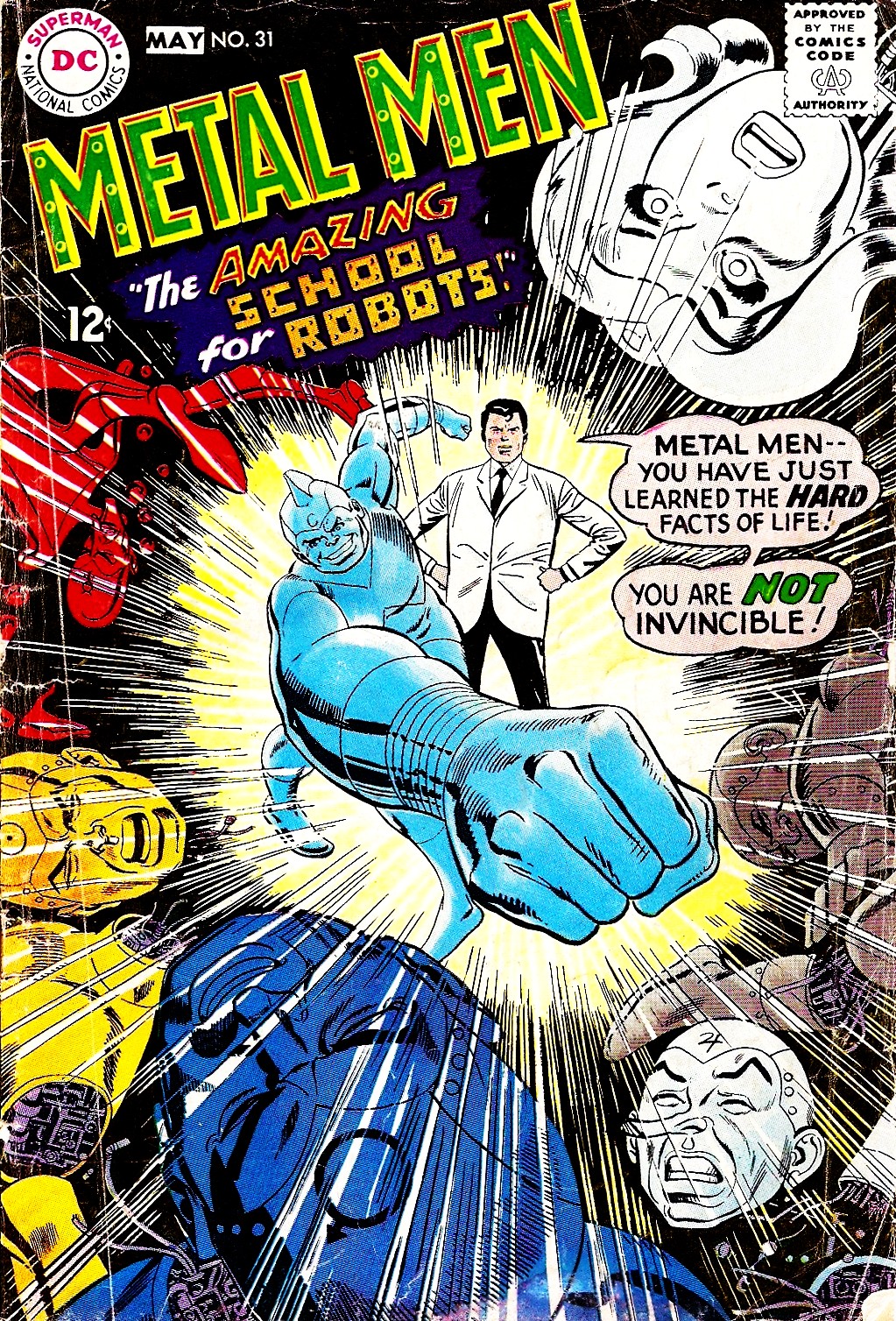 Read online Metal Men (1963) comic -  Issue #31 - 1