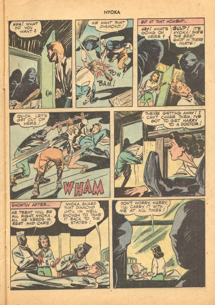 Read online Nyoka the Jungle Girl (1945) comic -  Issue #20 - 29