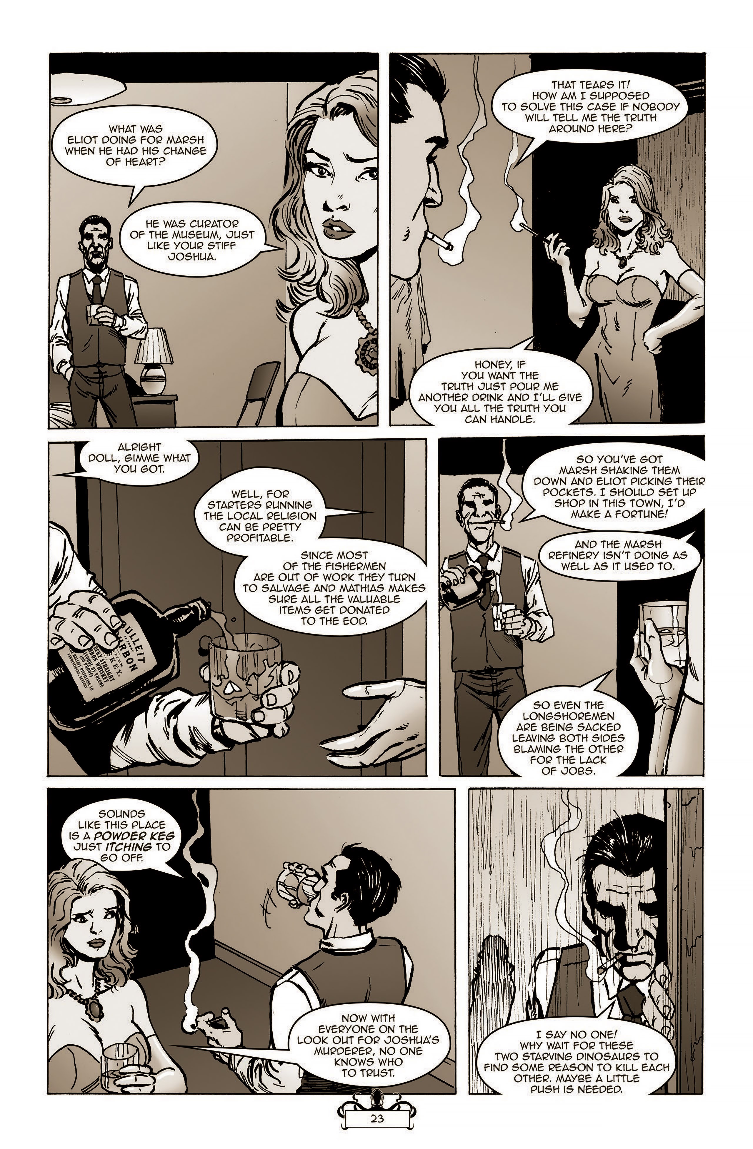 Read online Lovecraft P.I. - A Shot in the Dark comic -  Issue # TPB - 25