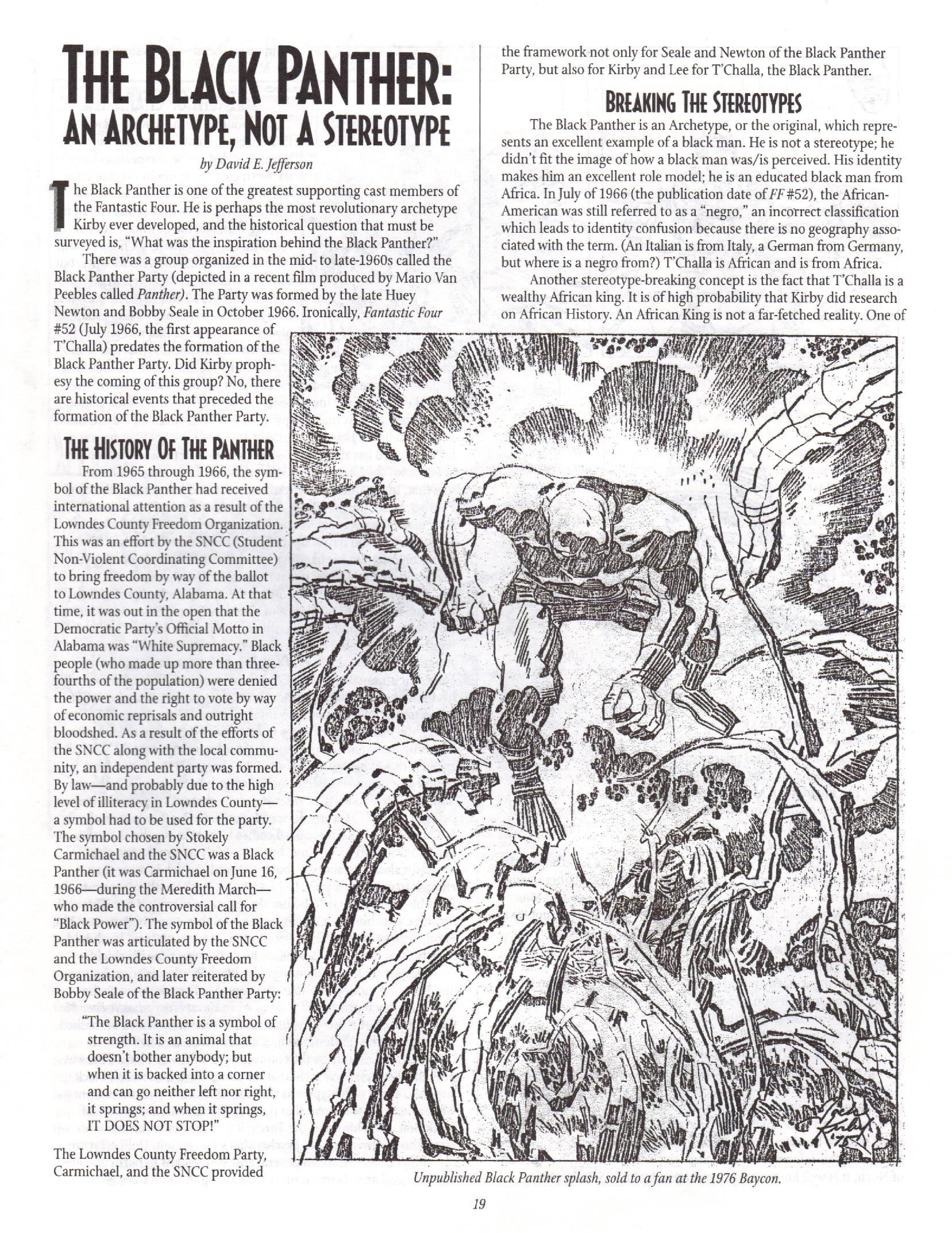 Read online The Jack Kirby Collector comic -  Issue #9 - 19