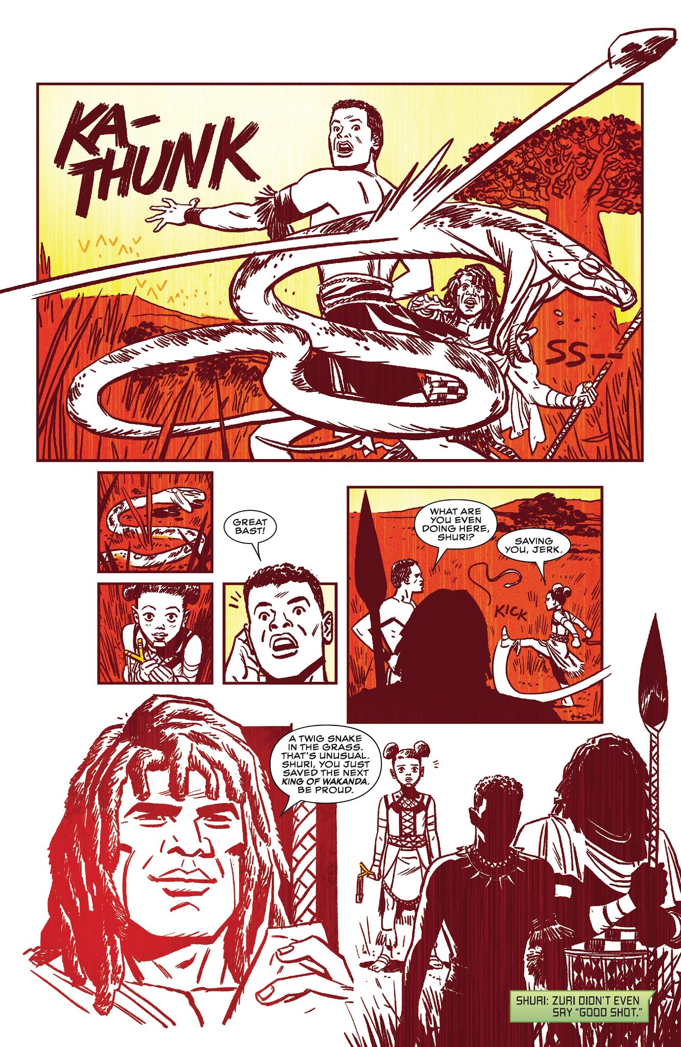 Read online Shuri comic -  Issue #1 - 16