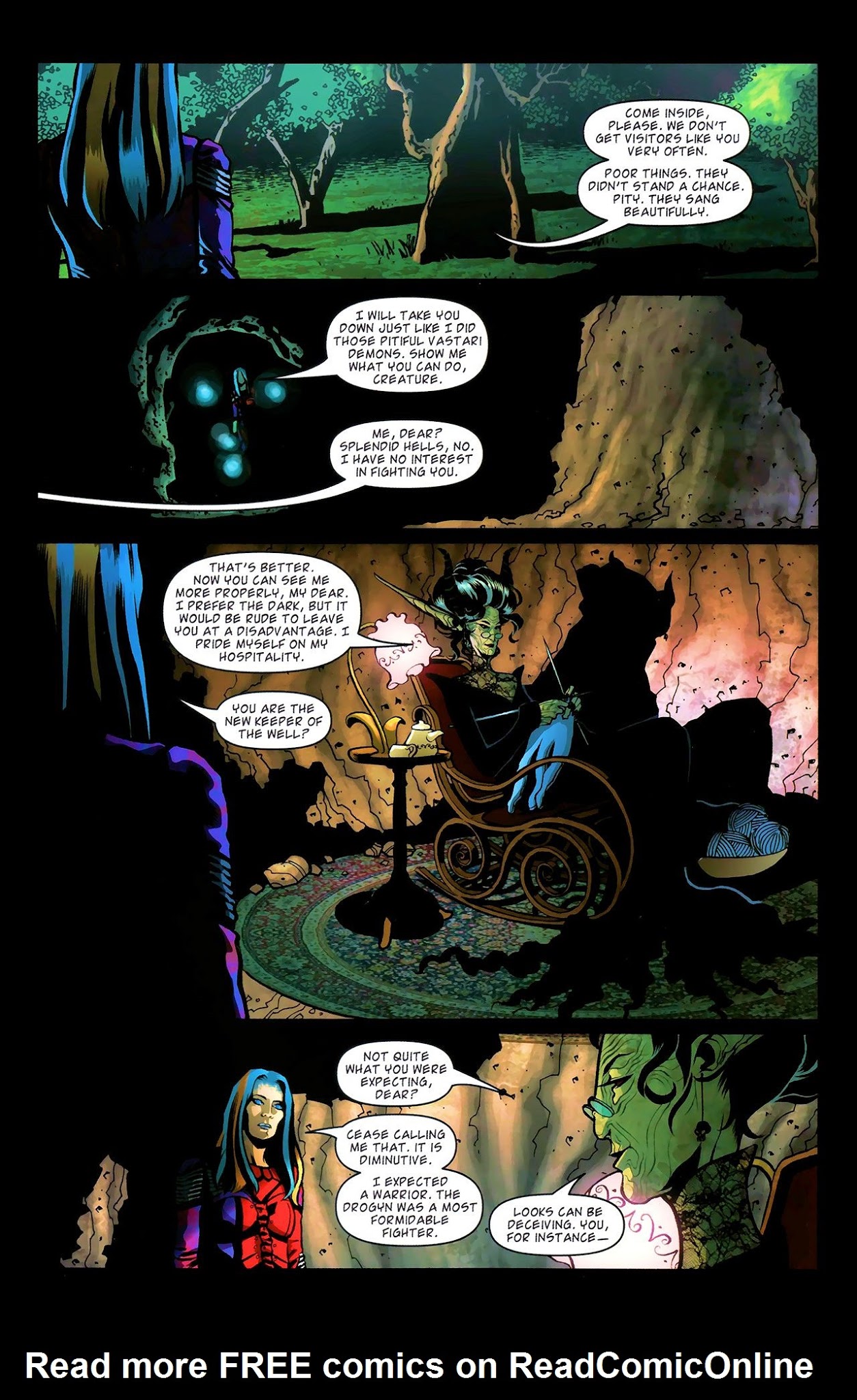 Read online Angel: Illyria: Haunted comic -  Issue #3 - 8
