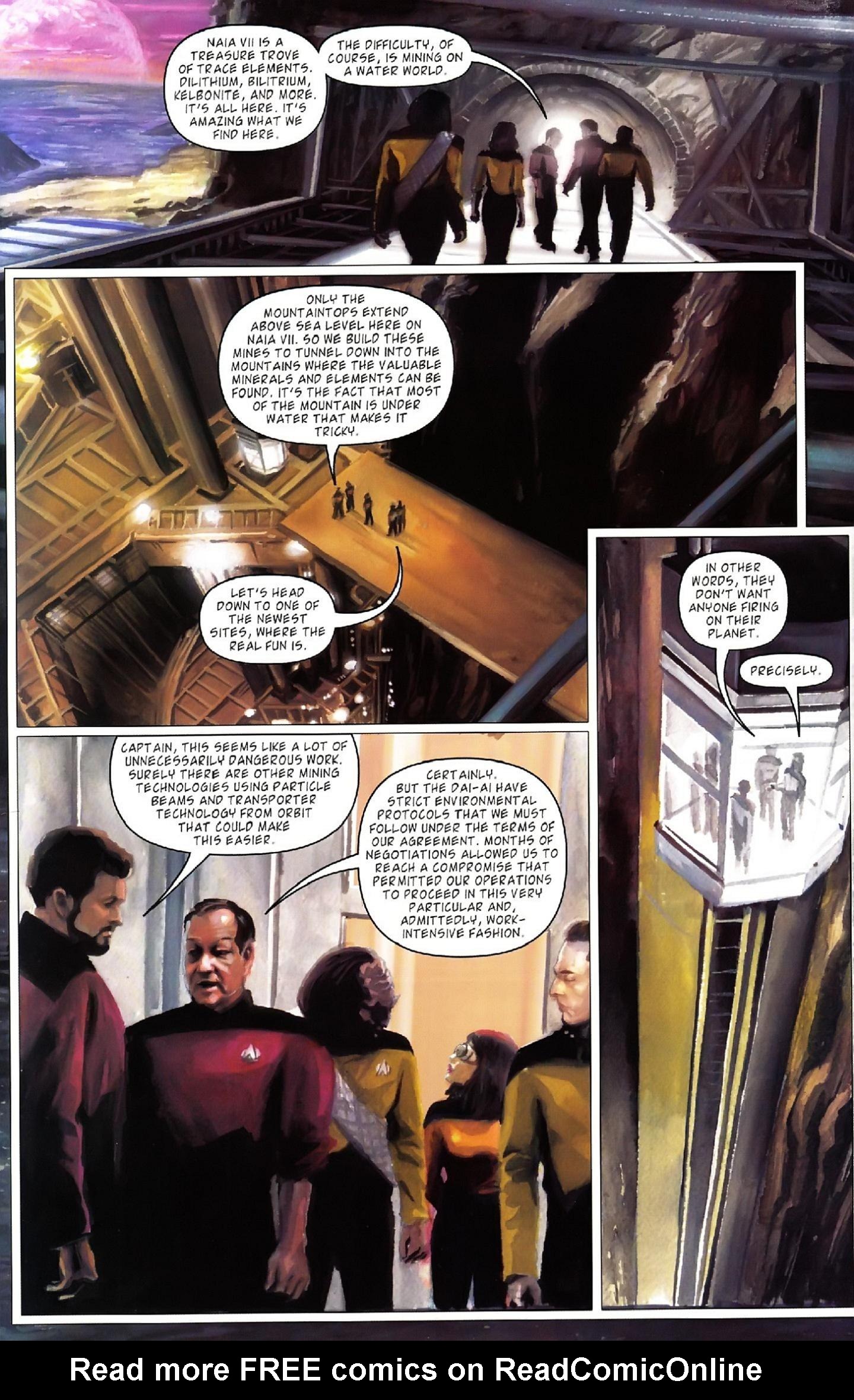 Read online Star Trek: The Next Generation/Doctor Who: Assimilation² comic -  Issue #2 - 9