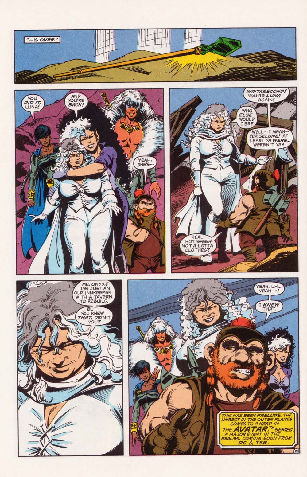 Read online Advanced Dungeons & Dragons comic -  Issue #22 - 24