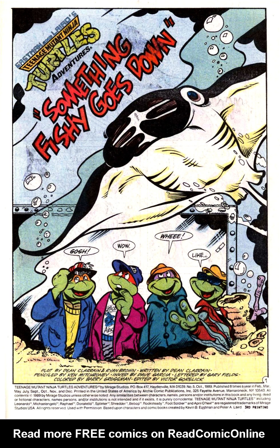 Read online Teenage Mutant Ninja Turtles Adventures (1989) comic -  Issue #5 - 2