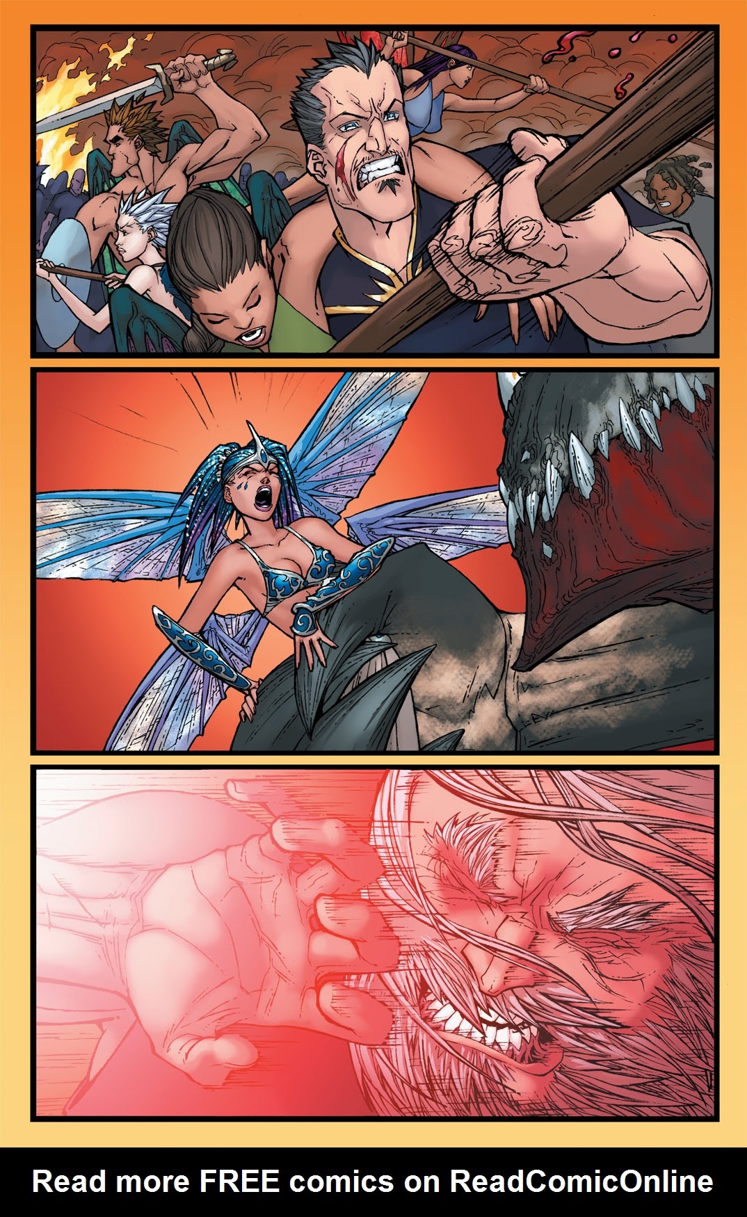 Read online Michael Turner's Soulfire: Shadow Magic comic -  Issue #5 - 11