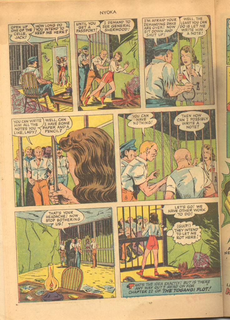 Read online Nyoka the Jungle Girl (1945) comic -  Issue #65 - 10