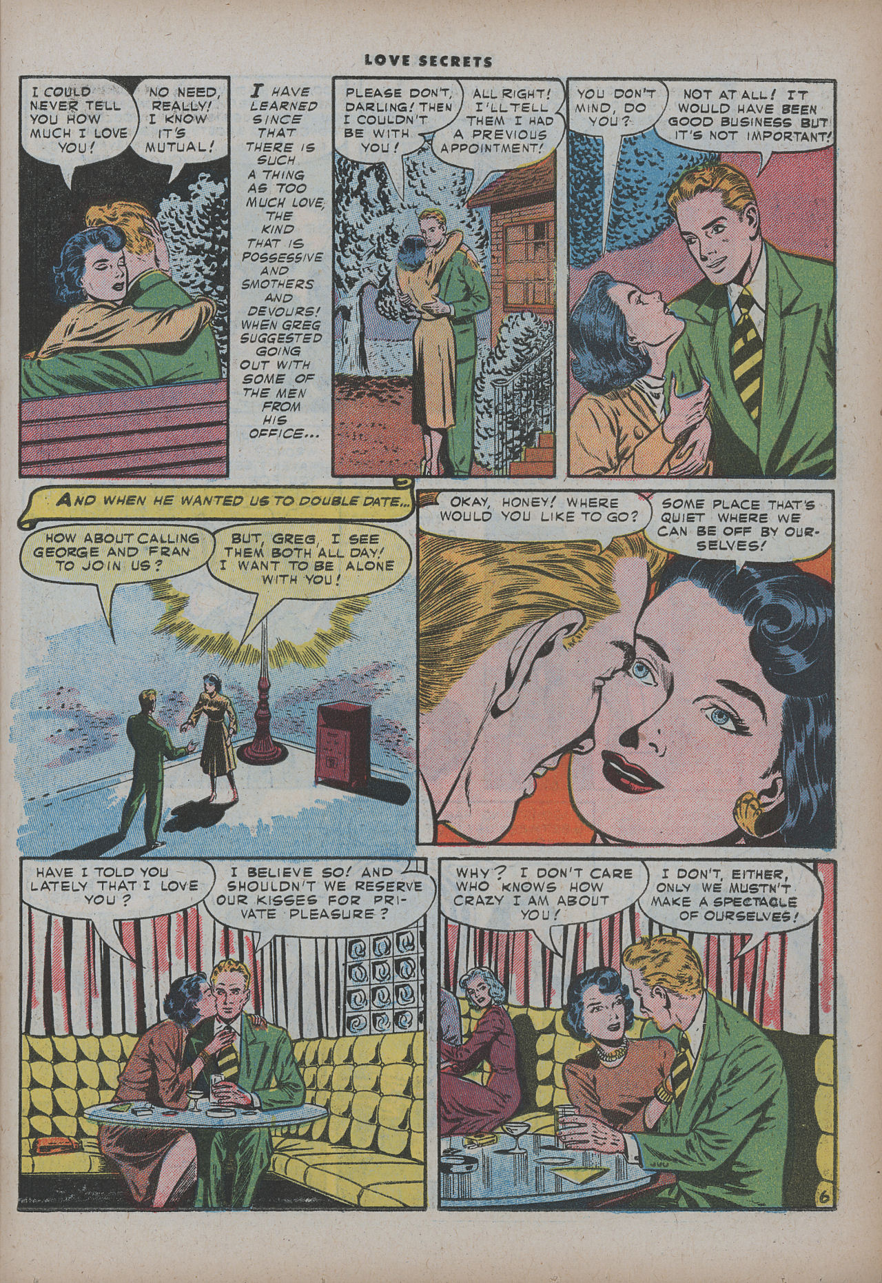 Read online Love Secrets (1953) comic -  Issue #47 - 23