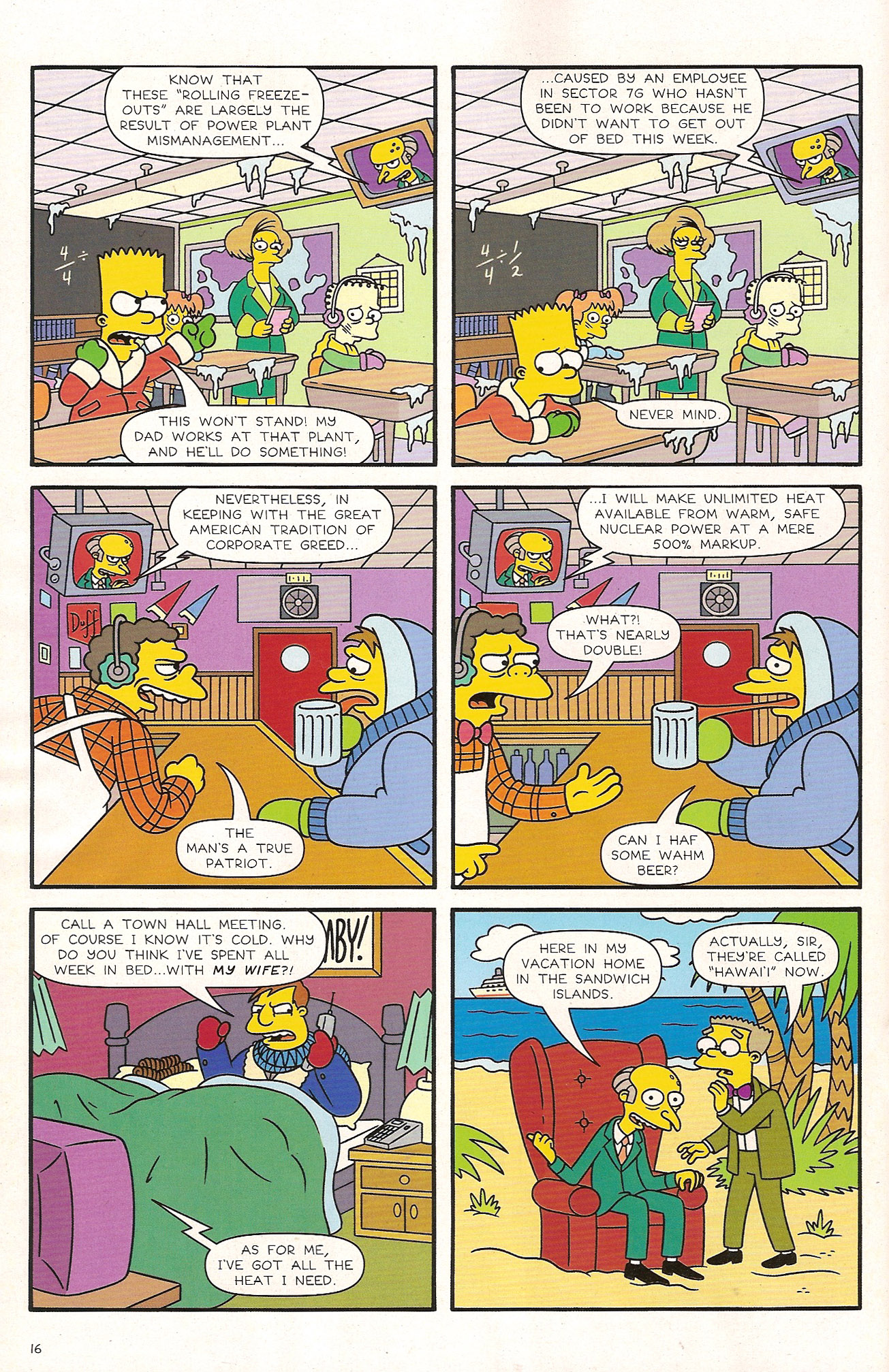 Read online The Simpsons Winter Wingding comic -  Issue #5 - 17
