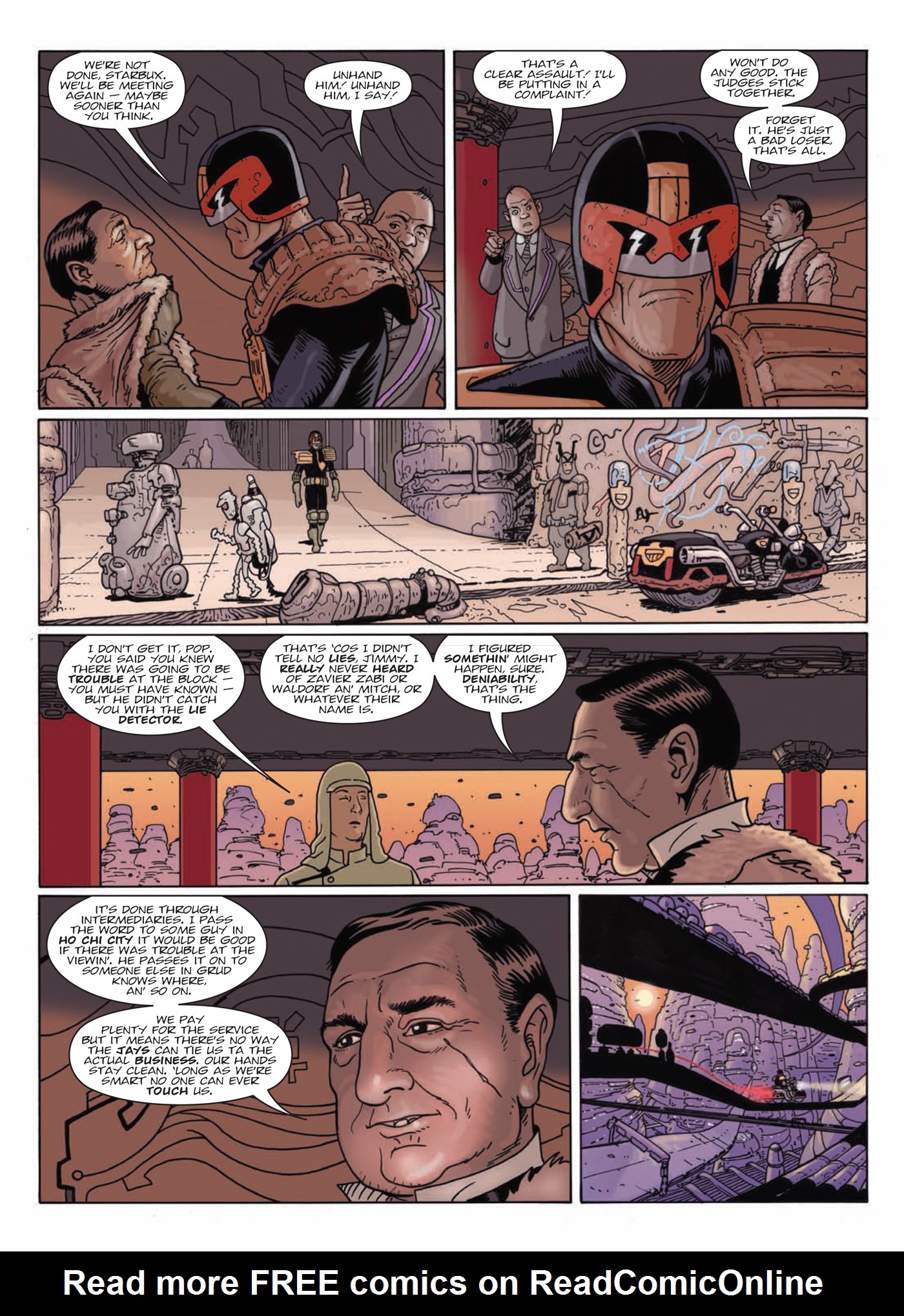 Read online Judge Dredd: Day of Chaos: Fallout comic -  Issue # TPB (Part 3) - 5