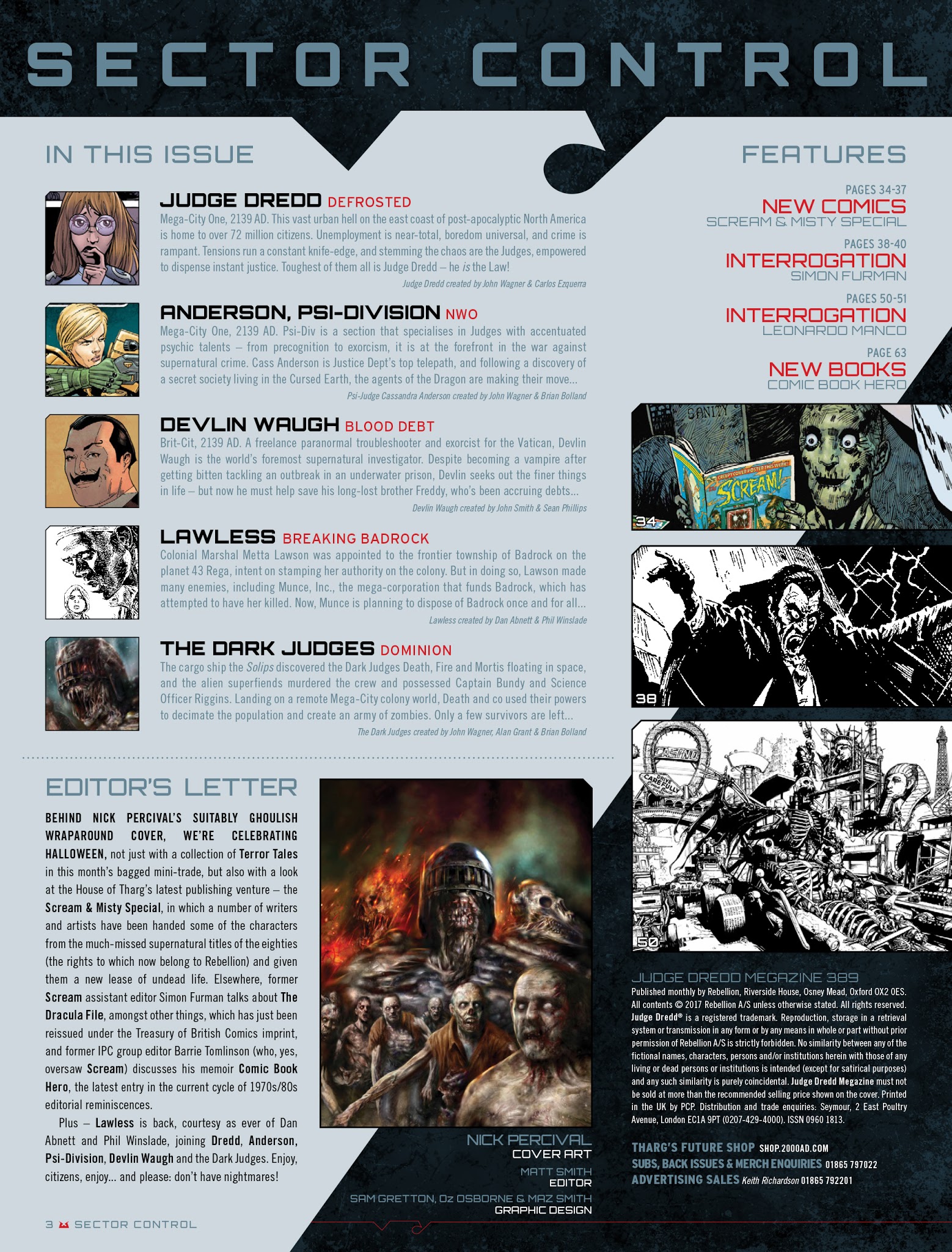 Read online Judge Dredd Megazine (Vol. 5) comic -  Issue #389 - 3