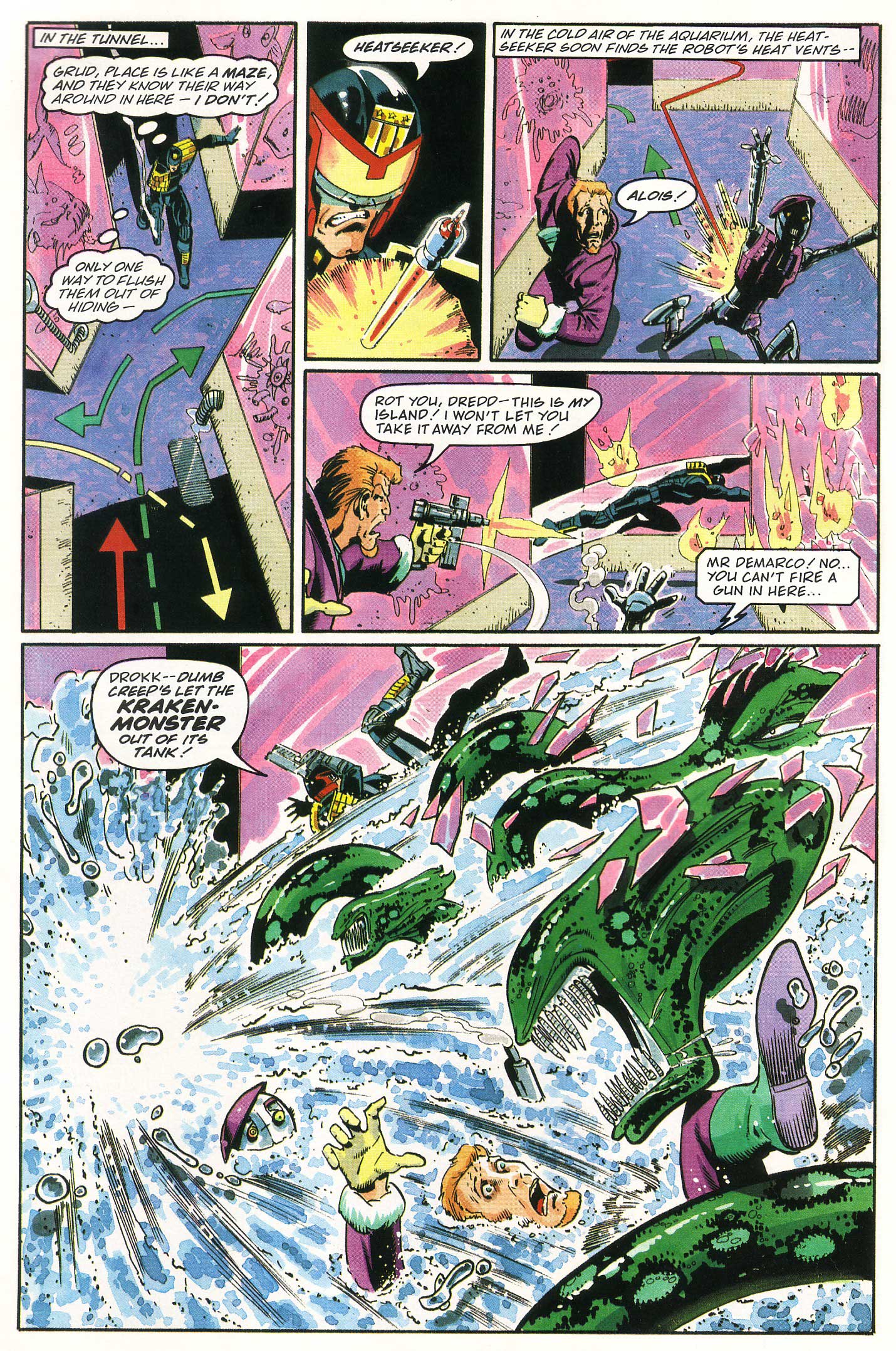 Read online Judge Dredd Lawman of the Future comic -  Issue #11 - 23