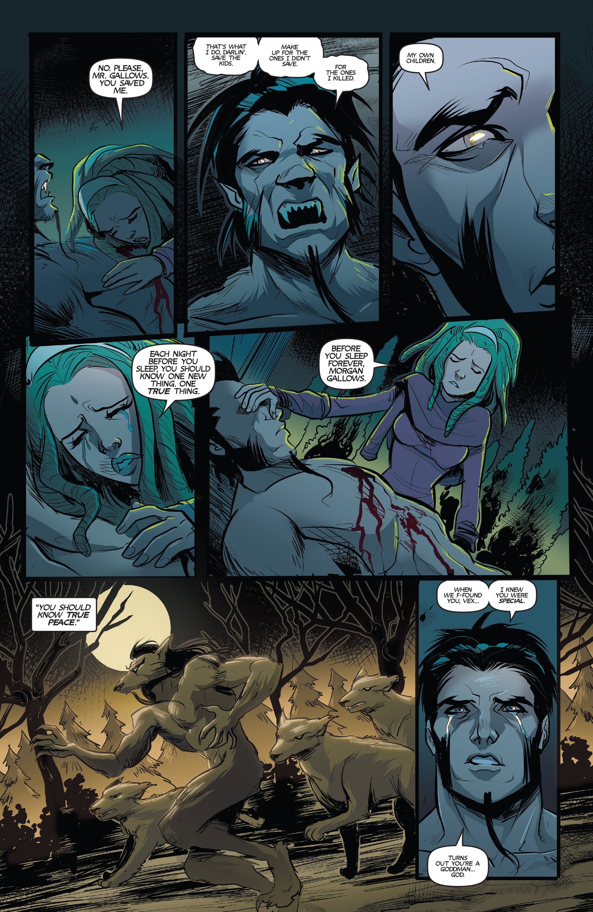 Read online Chaos! comic -  Issue #6 - 9