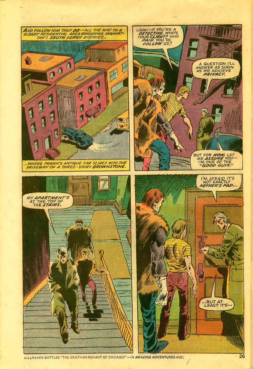 Read online Frankenstein (1973) comic -  Issue #14 - 17