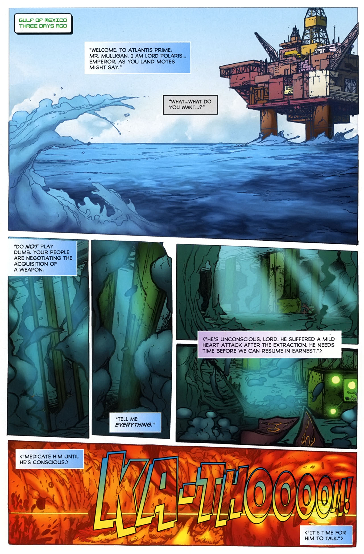 Read online Atlantis Rising comic -  Issue #1 - 9
