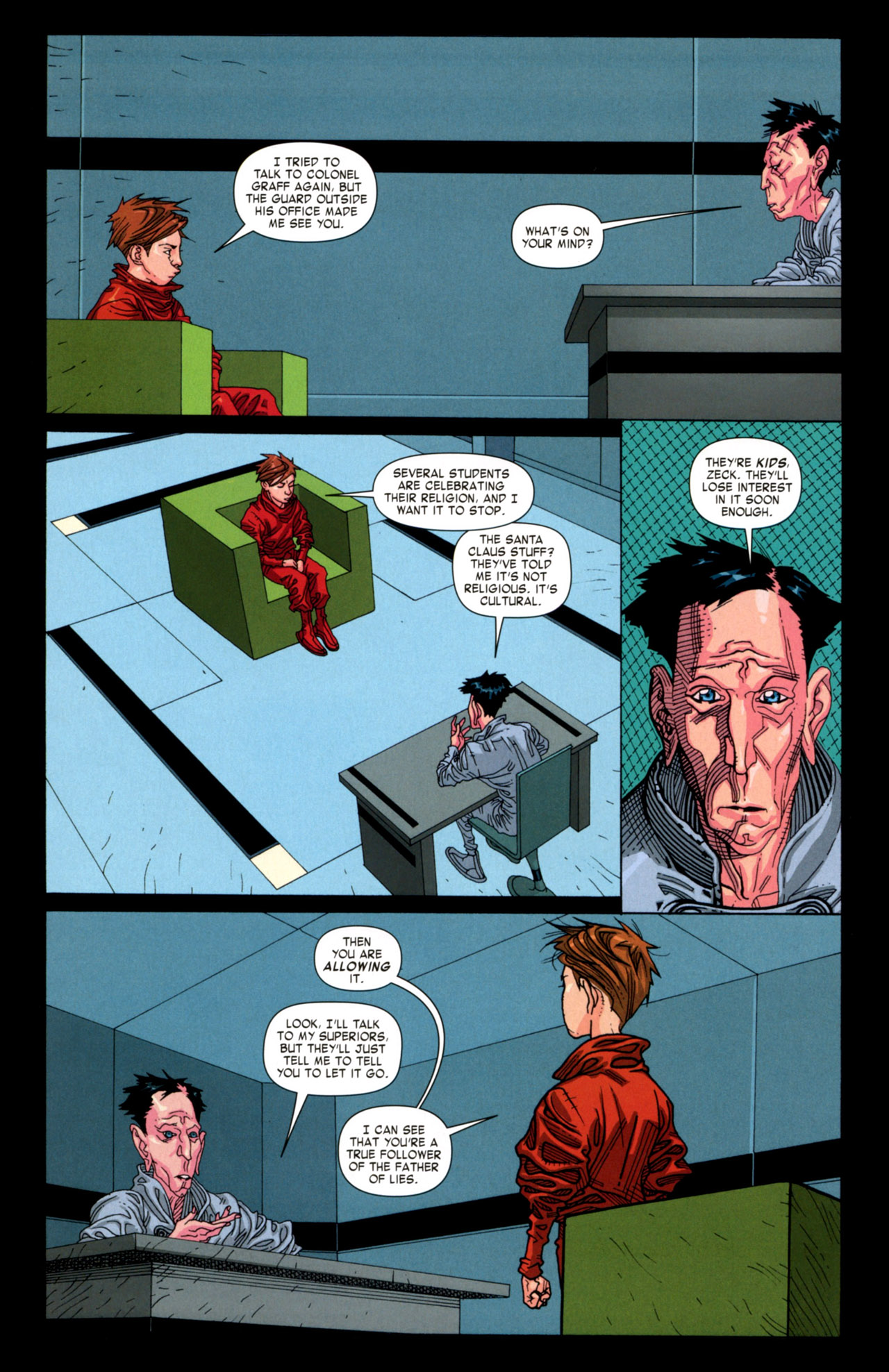 Read online Ender's Game: War of Gifts comic -  Issue # Full - 38