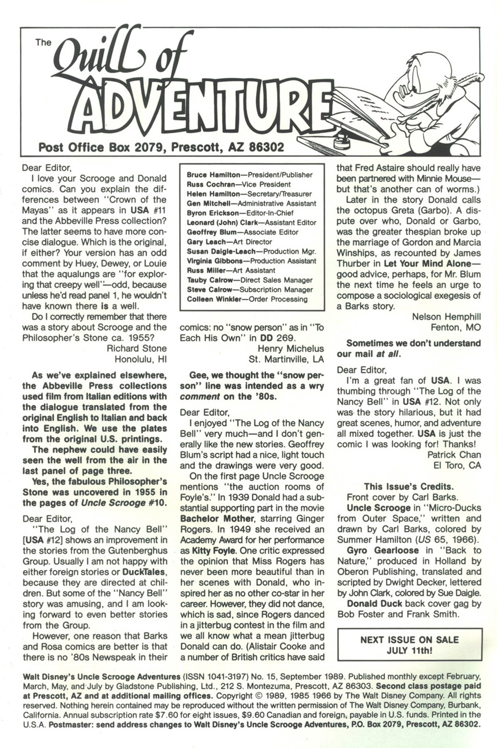 Walt Disney's Uncle Scrooge Adventures issue 15 - Page 2