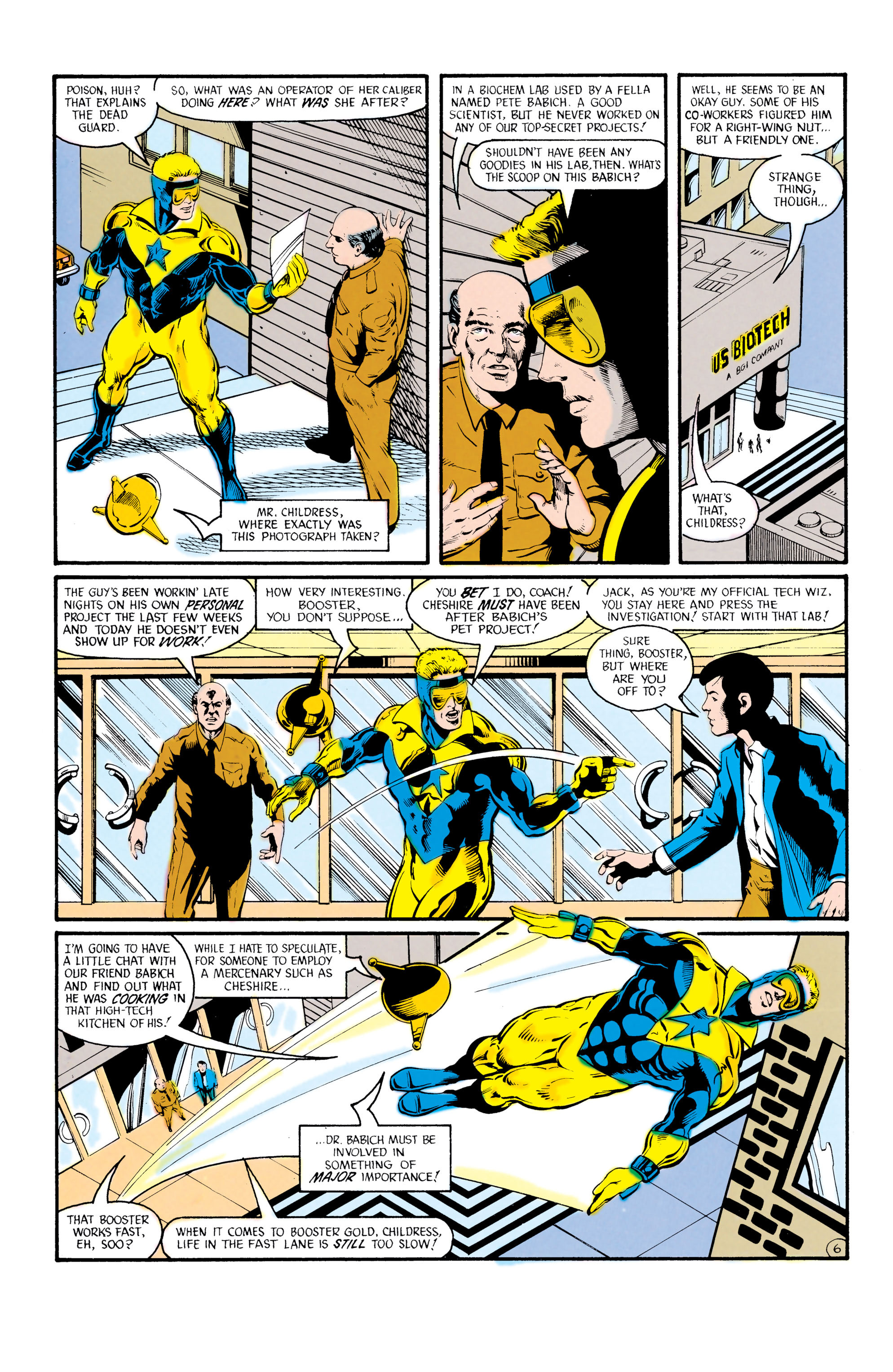 Read online Booster Gold (1986) comic -  Issue #17 - 7